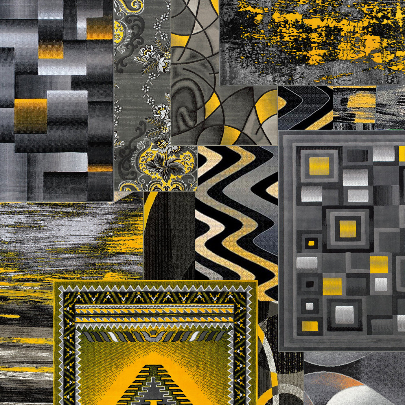 ¥B Sign Rug Yellow ¥ellow Bucks Katie Merz BKLYNWRKS Street Art Area Rug - On Sale