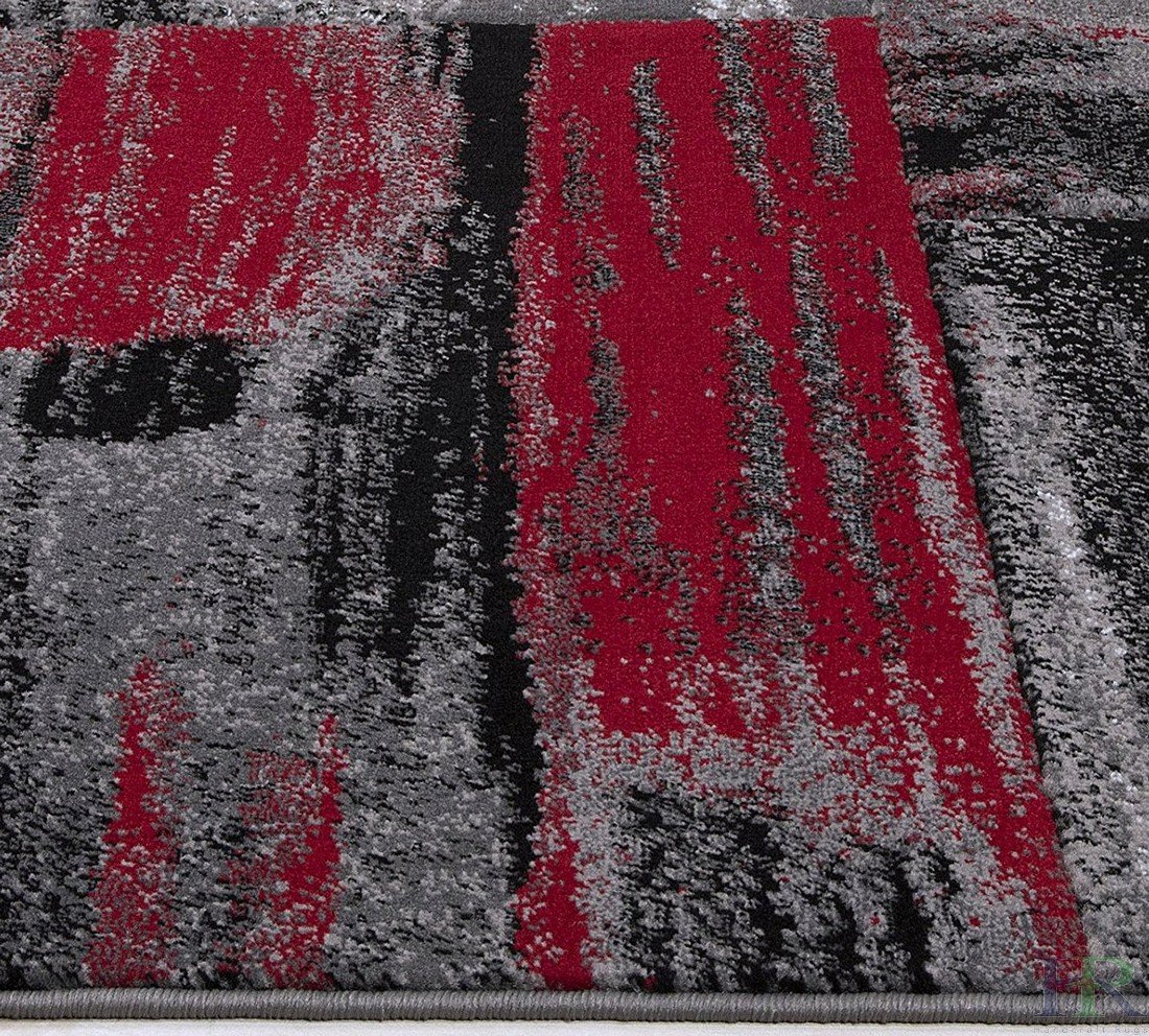 Modern Brush Stroke Rug – Soft, Colorful, and Easy to Clean - Mixed Color Rugs