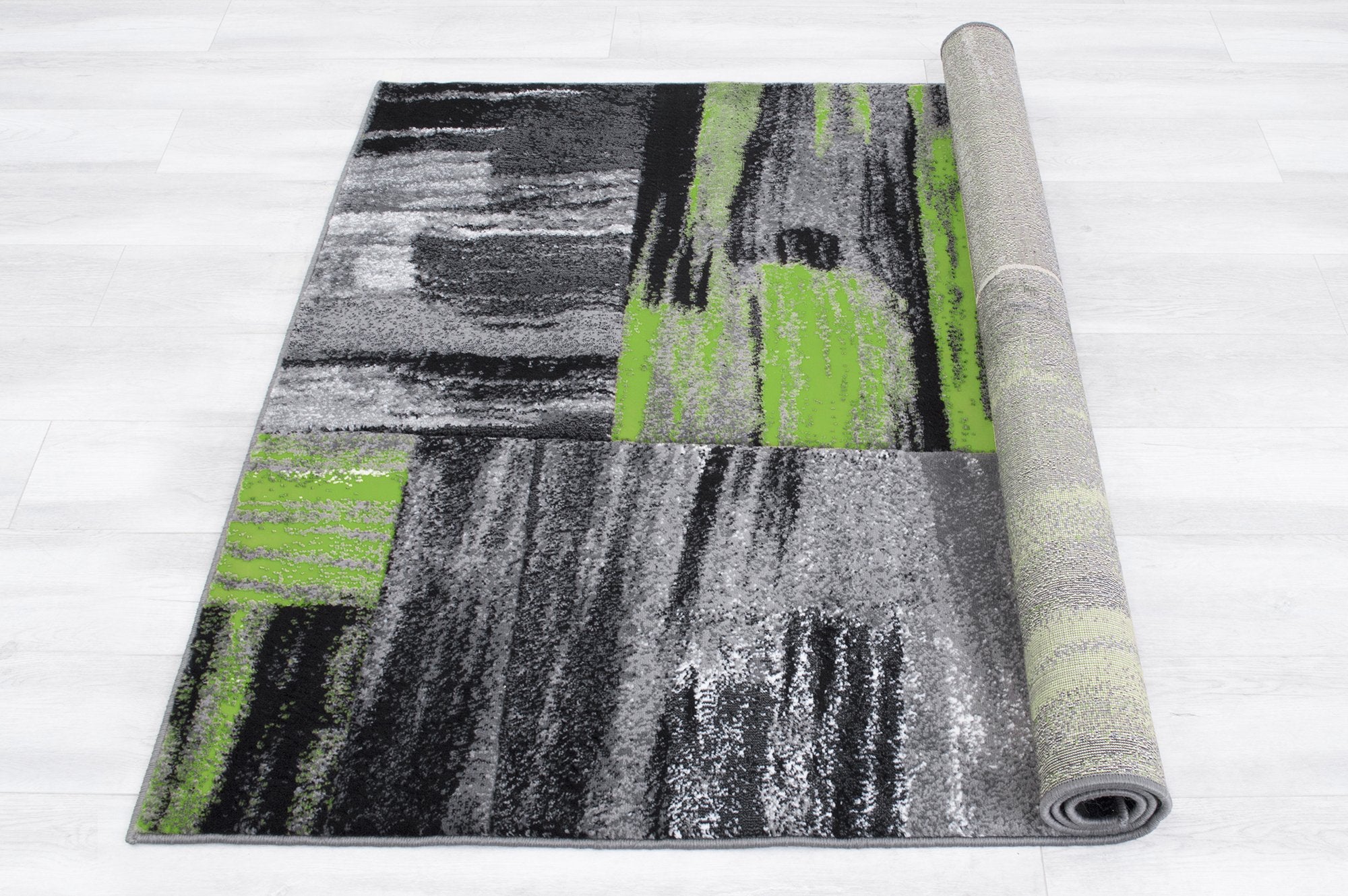 Modern Brush Stroke Rug – Soft, Colorful, and Easy to Clean - Mixed Color Rugs