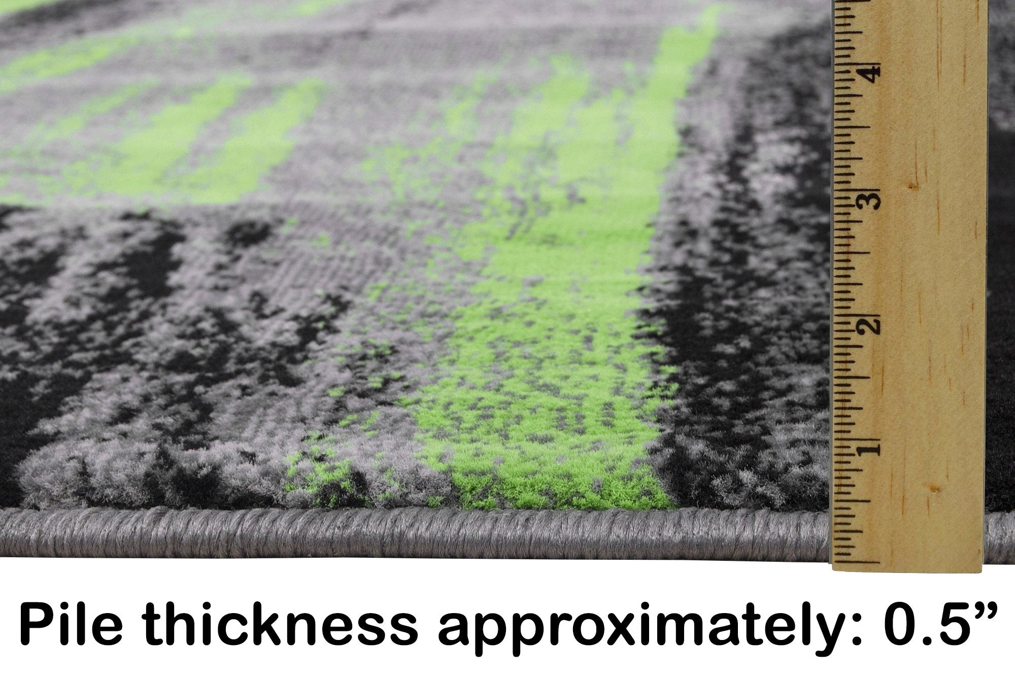 Modern Brush Stroke Rug – Soft, Colorful, and Easy to Clean - Mixed Color Rugs