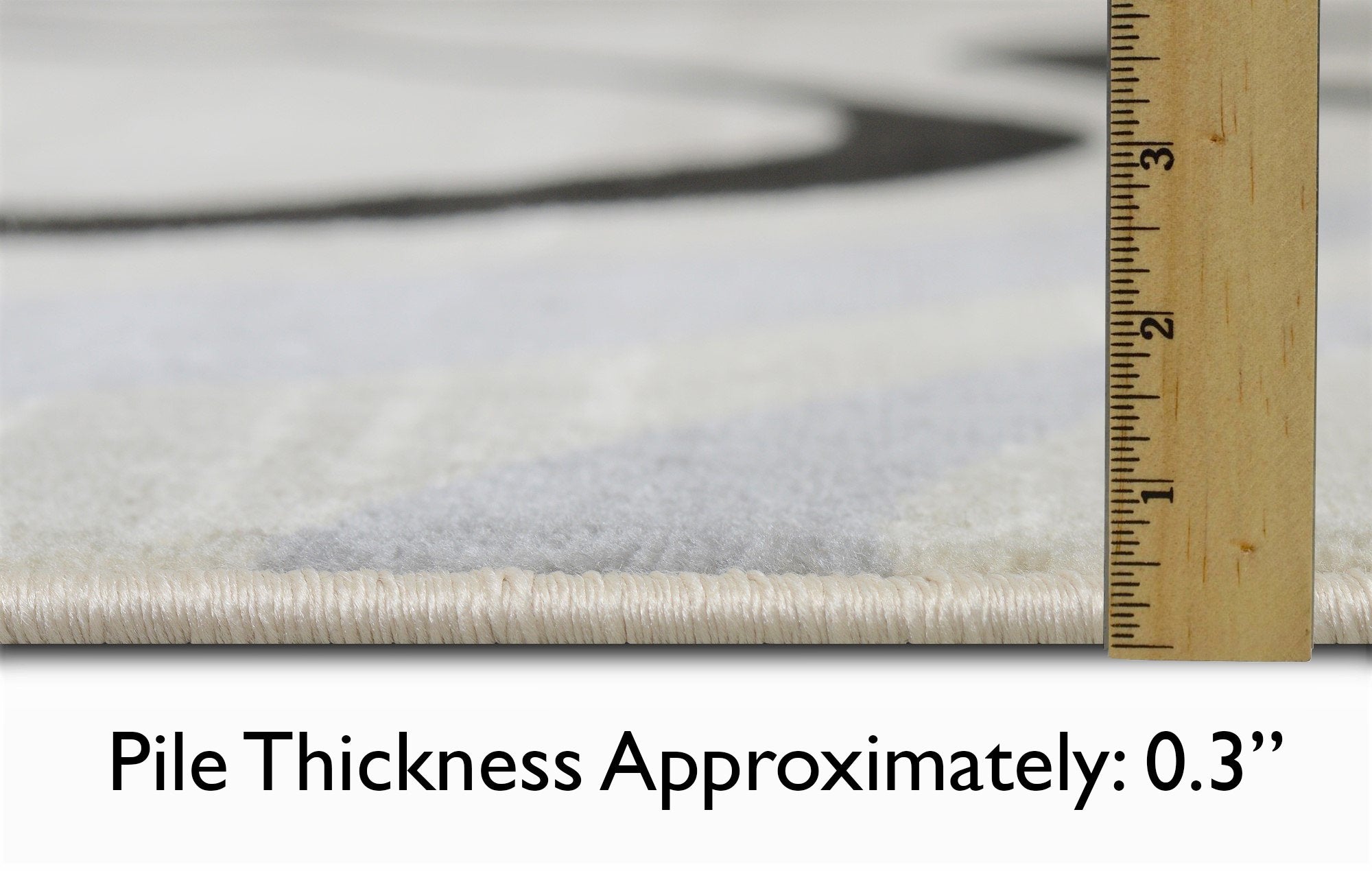 Modern Bohemian Oval Rug - Available in gray, red, beige, and blue.
