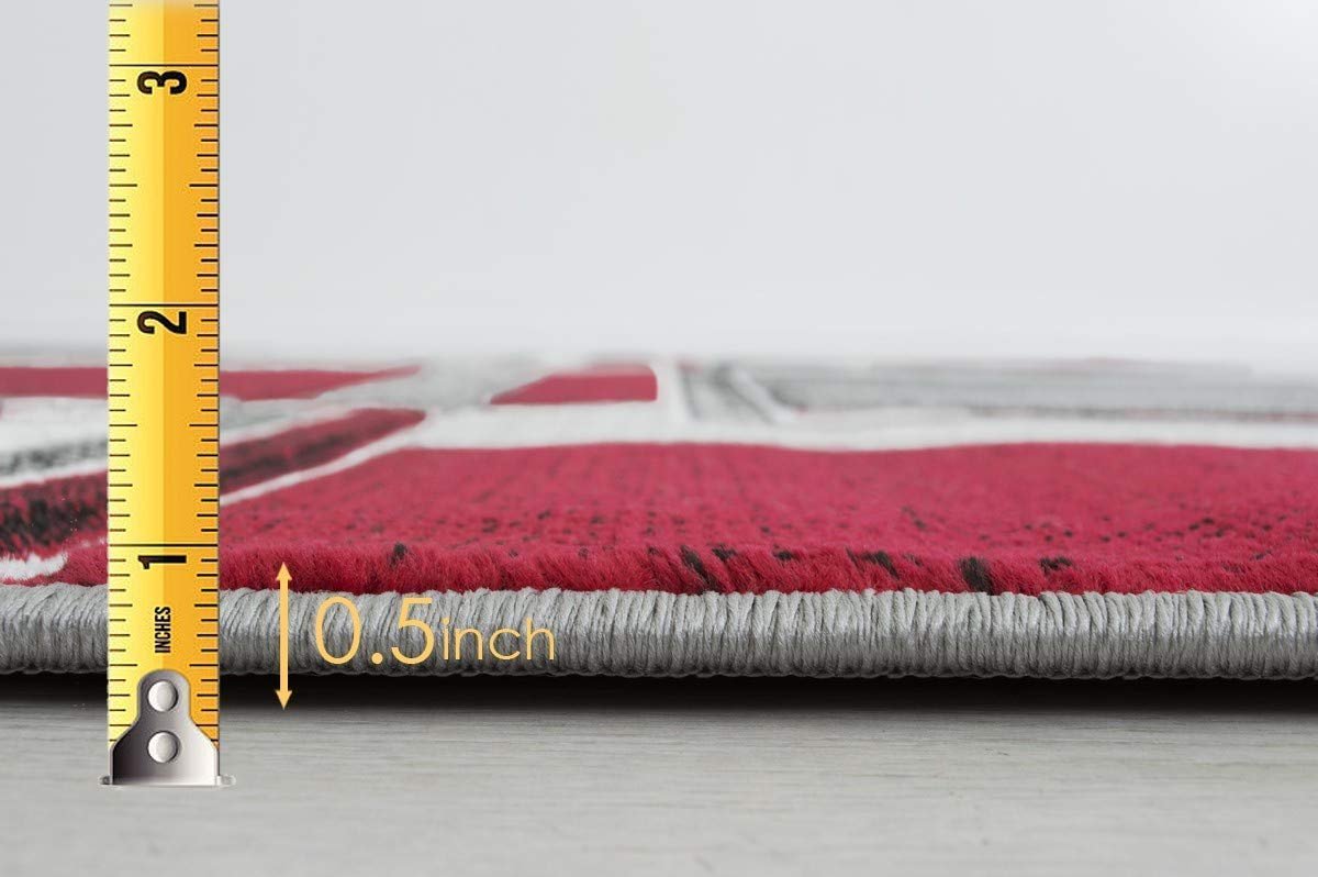 Modern Cubism Area Rug – Hand Carved and Stylish