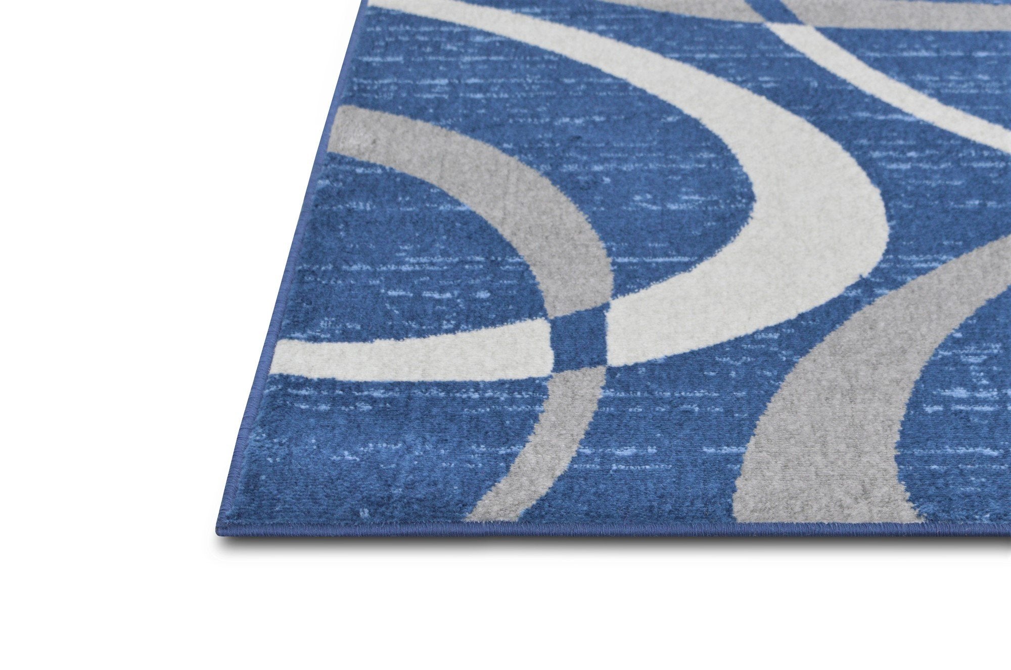 Modern Bohemian Oval Rug - Available in gray, red, beige, and blue.
