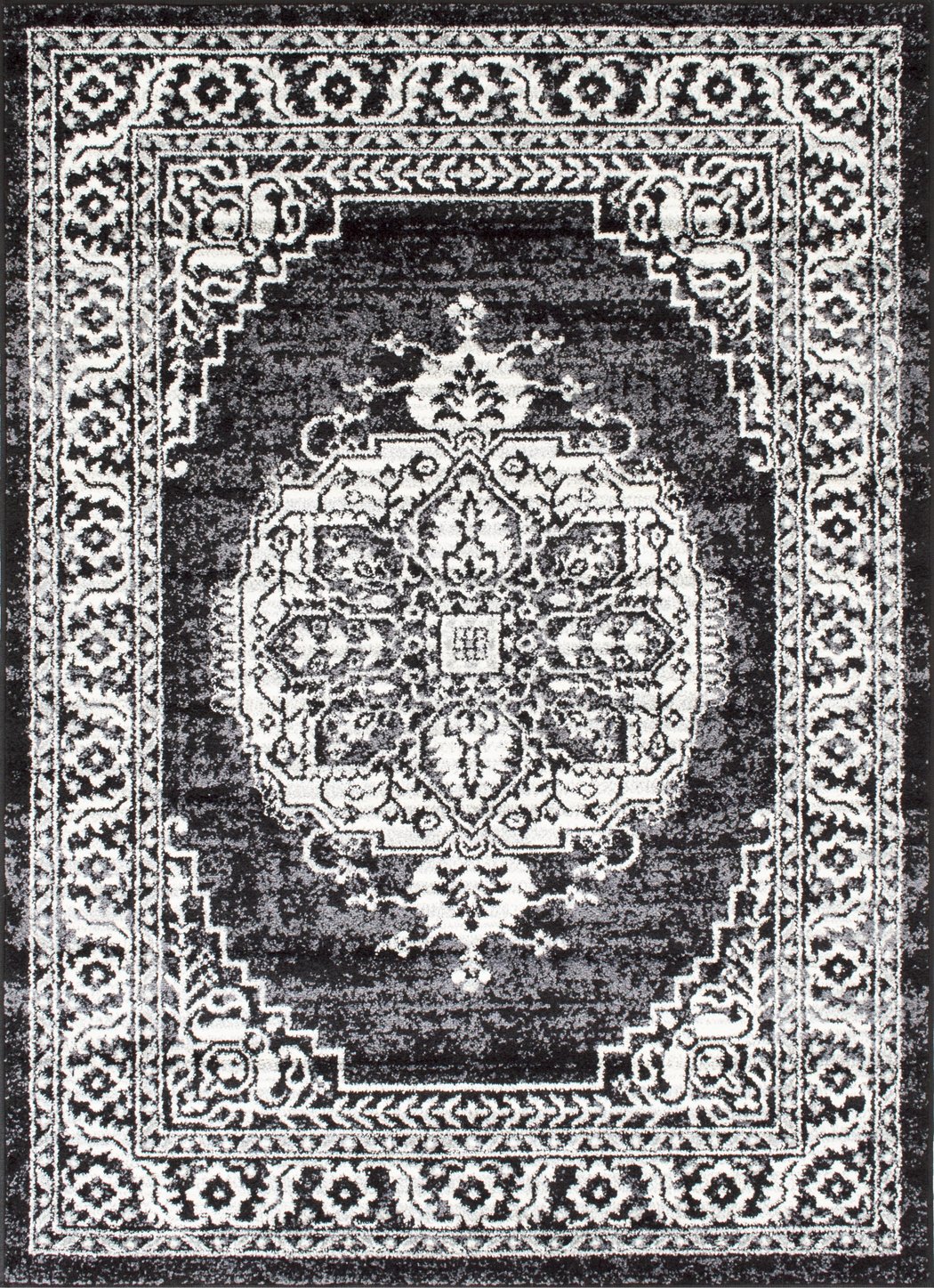 Distressed Vintage Rugs – Vintage Oriental Rug - Worn-Look