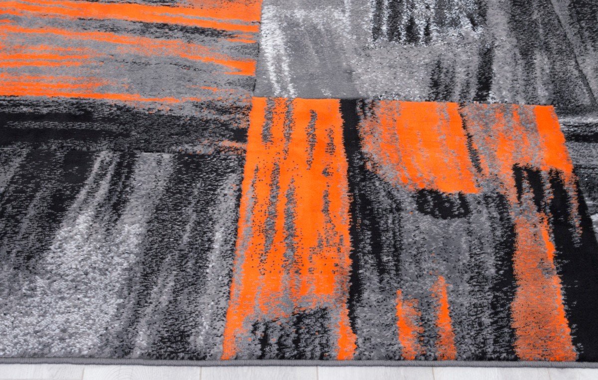 Modern Brush Stroke Rug – Soft, Colorful, and Easy to Clean - Mixed Color Rugs