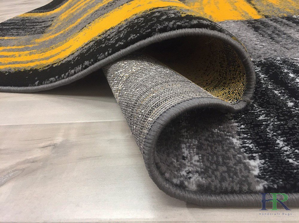 Modern Brush Stroke Rug – Soft, Colorful, and Easy to Clean - Mixed Color Rugs