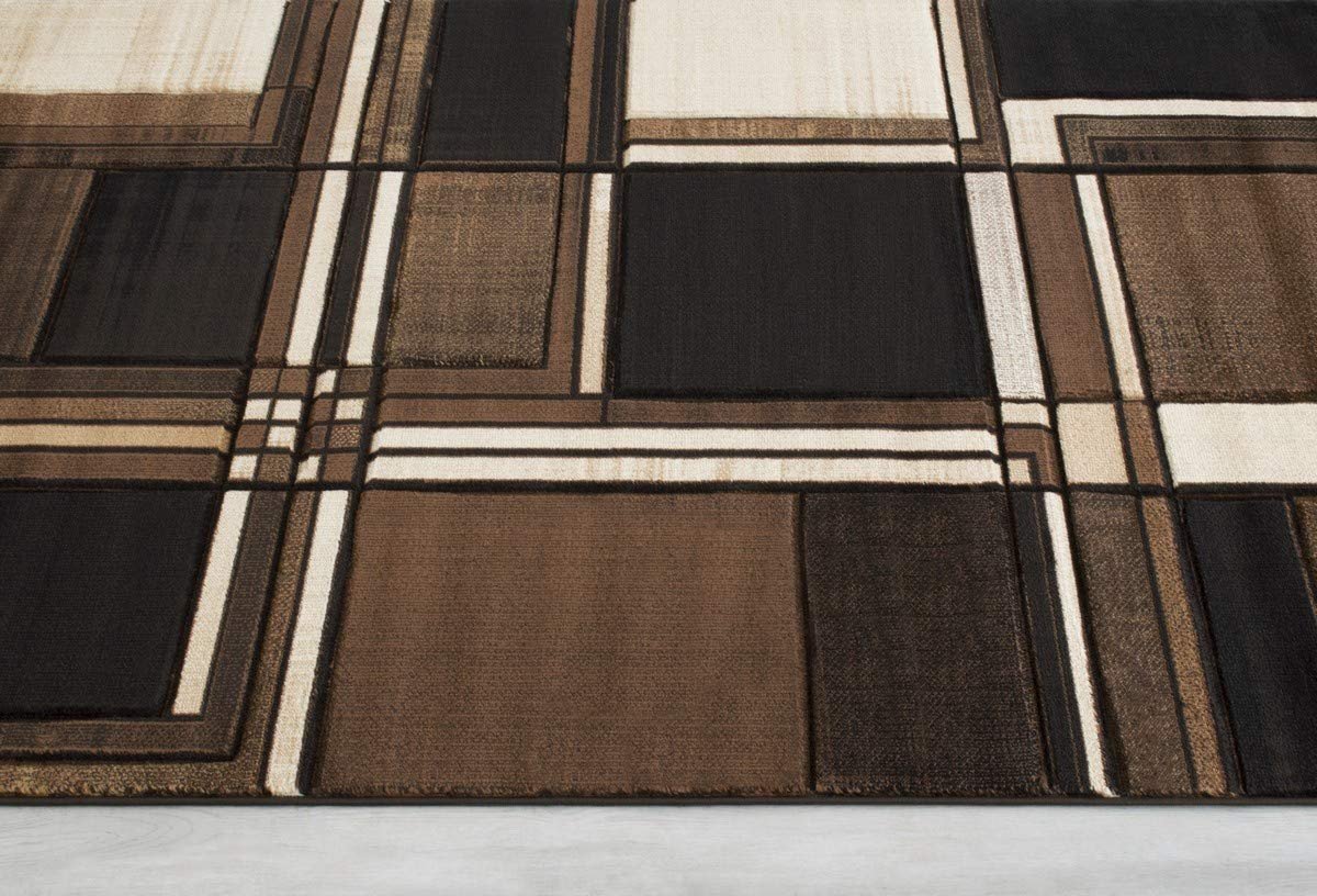 Modern Cubism Area Rug – Hand Carved and Stylish