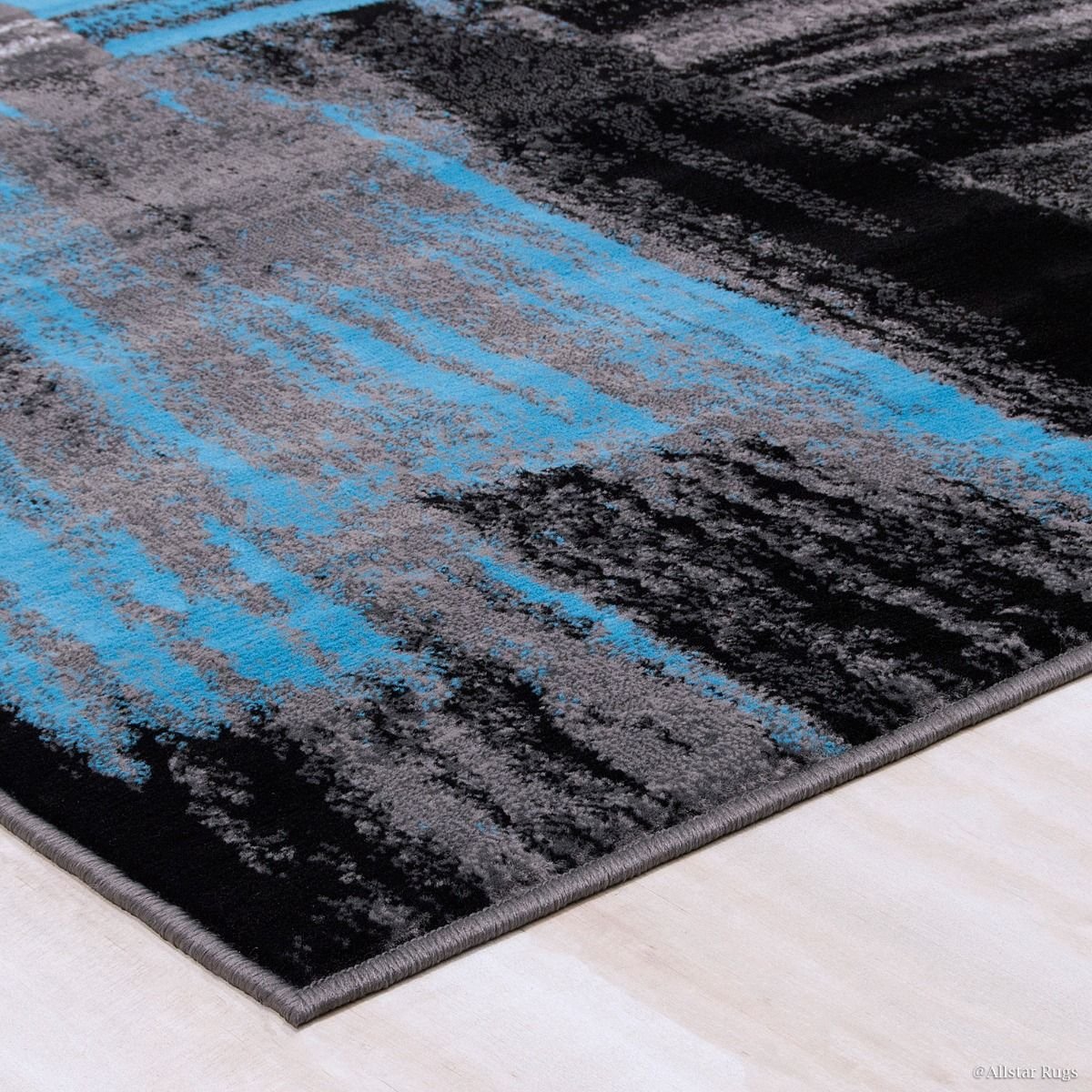 Modern Brush Stroke Rug – Soft, Colorful, and Easy to Clean - Mixed Color Rugs
