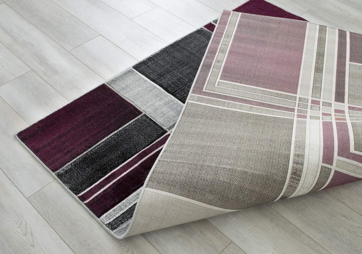 Modern Cubism Area Rug – Hand Carved and Stylish