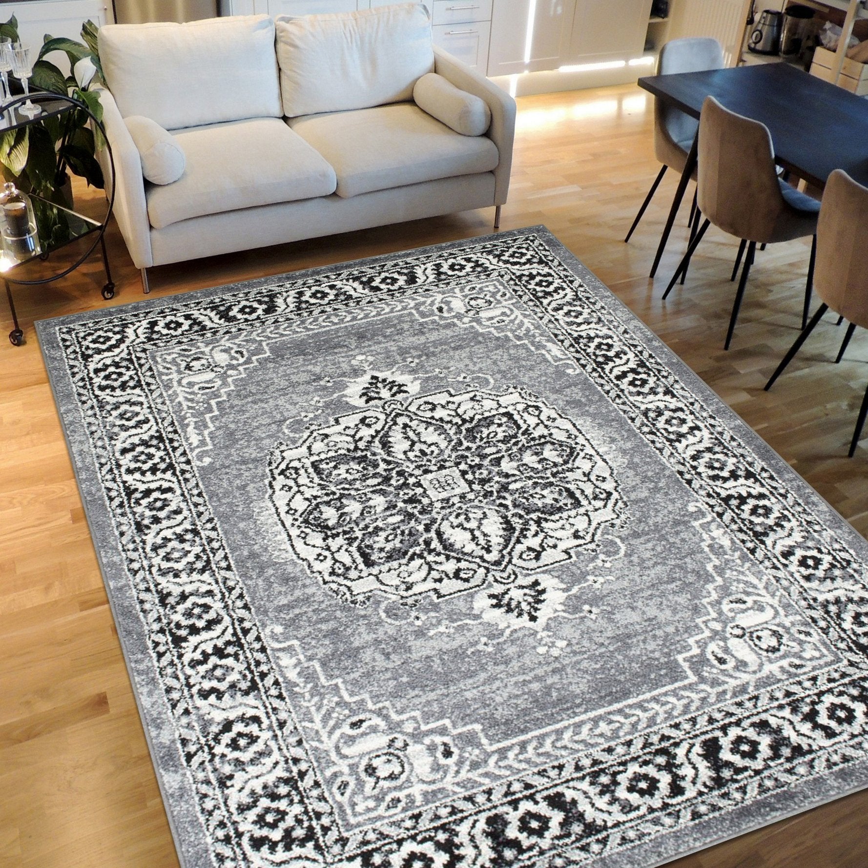 Distressed Vintage Rugs – Vintage Oriental Rug - Worn-Look