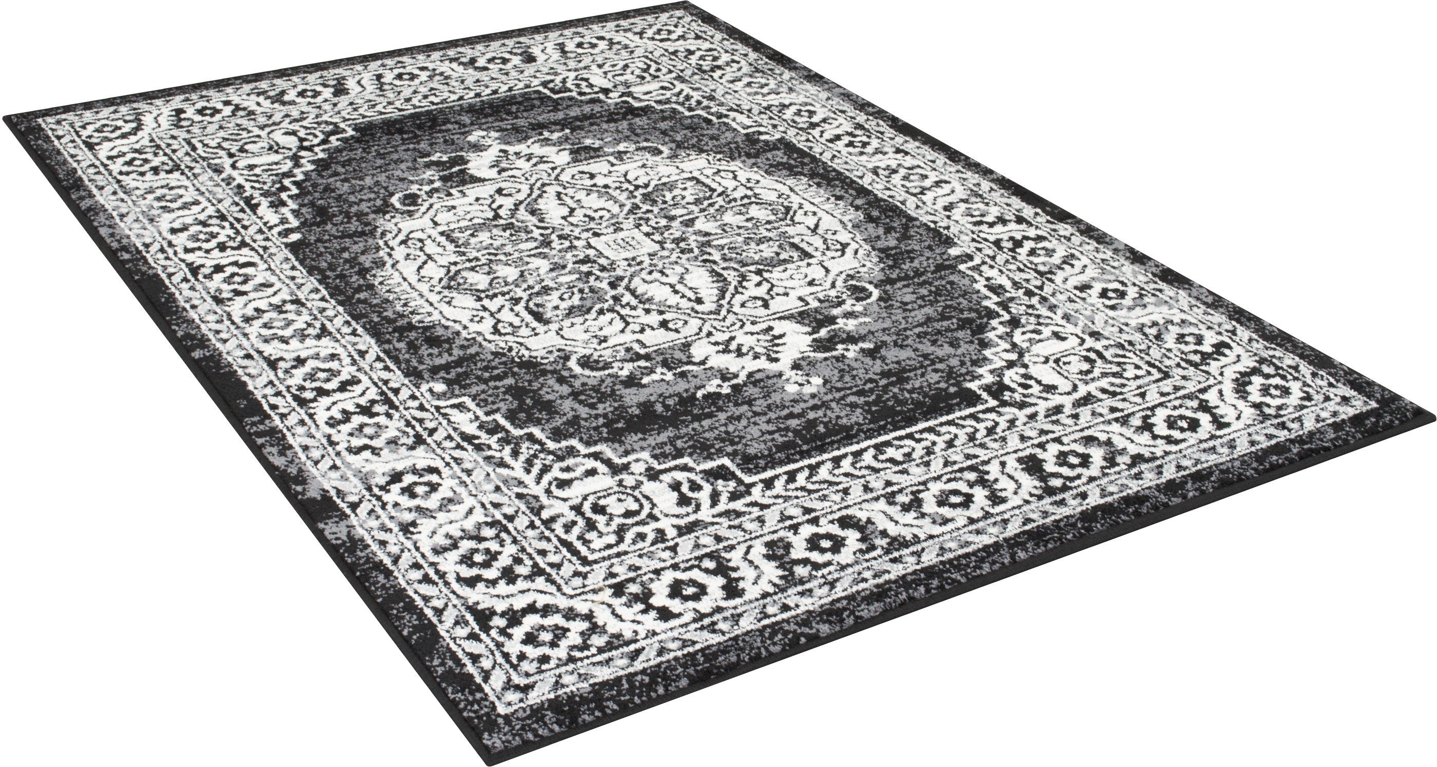 Distressed Vintage Rugs – Vintage Oriental Rug - Worn-Look