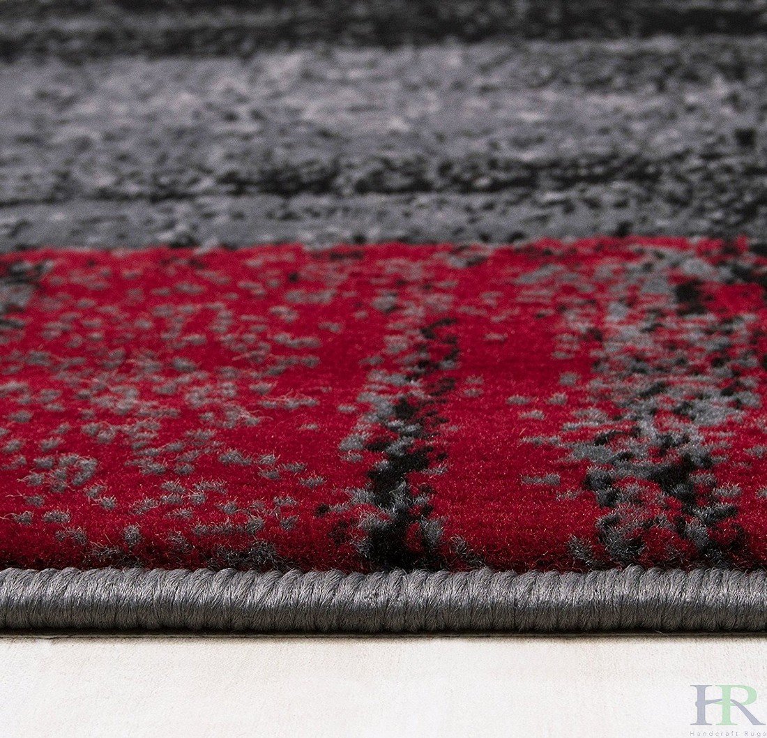 Modern Brush Stroke Rug – Soft, Colorful, and Easy to Clean - Mixed Color Rugs