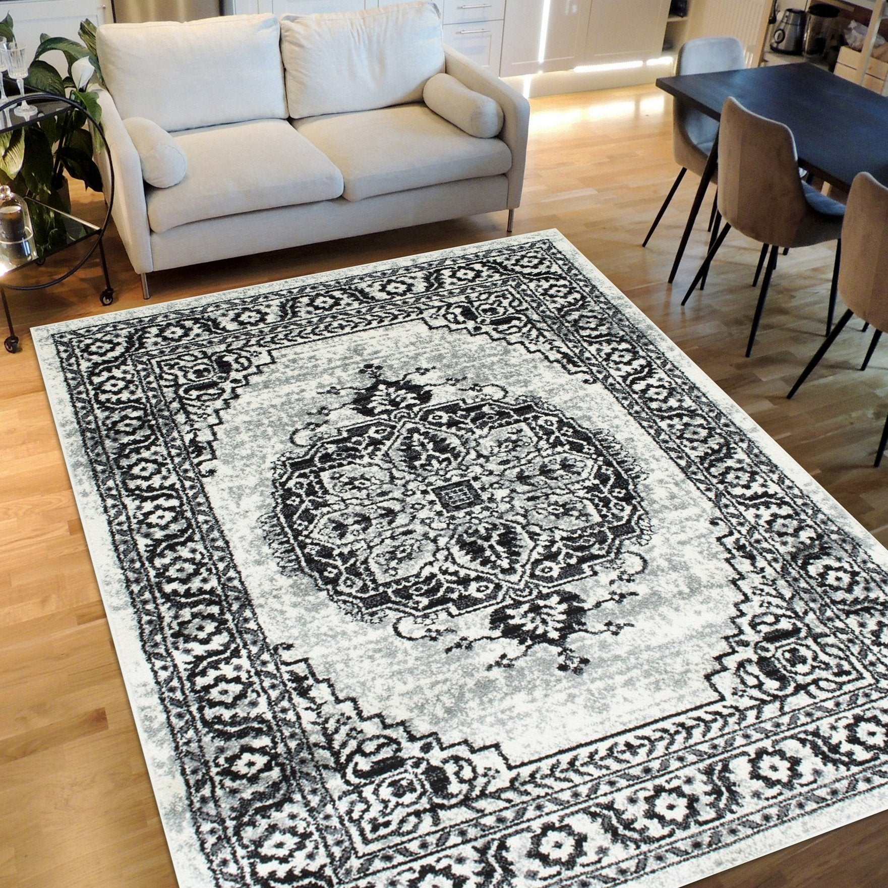 Distressed Vintage Rugs – Vintage Oriental Rug - Worn-Look