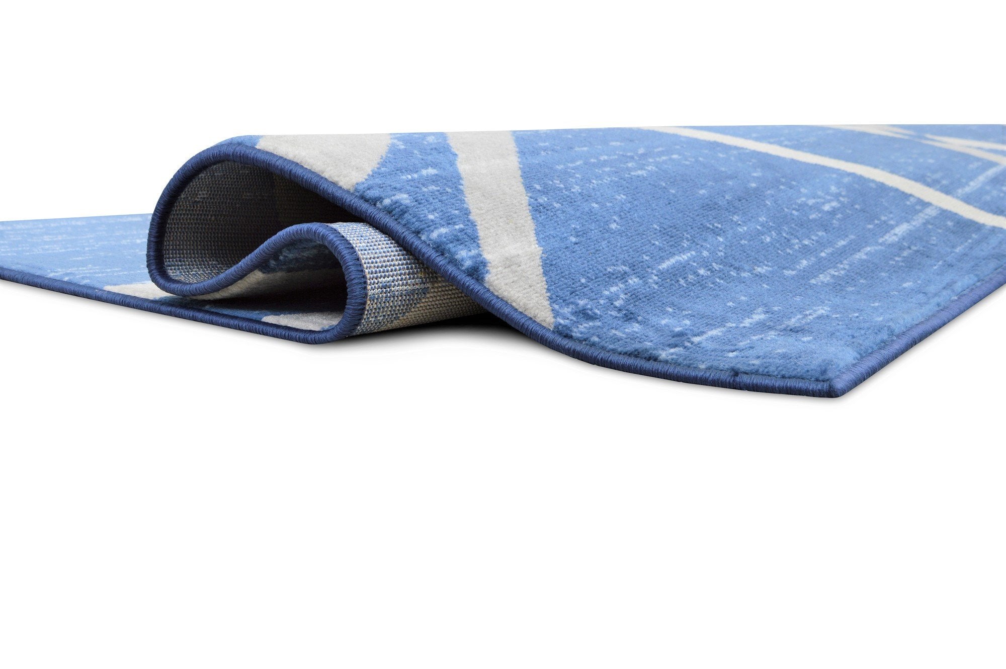 Modern Bohemian Oval Rug - Available in gray, red, beige, and blue.