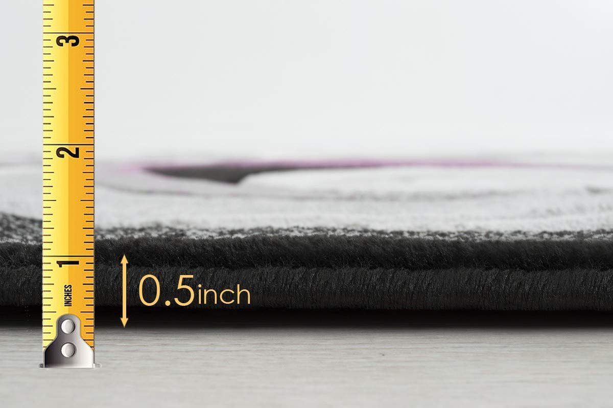 Swirls Abstract Design Hand Carved Rugs #10