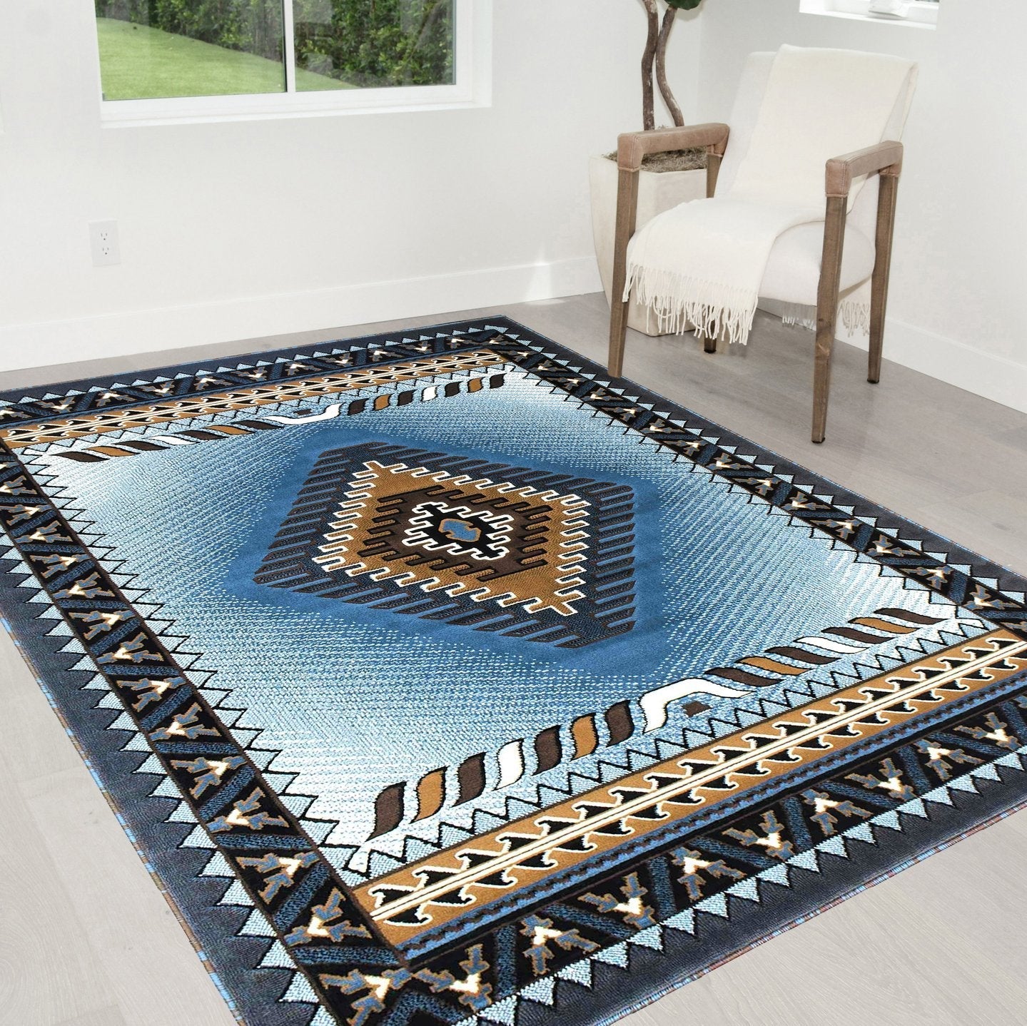 Native American Rug | Native American Area Rug | Native American Decor | Native American Home Decor | Navajo Rug | fashion Navajo Area Rug