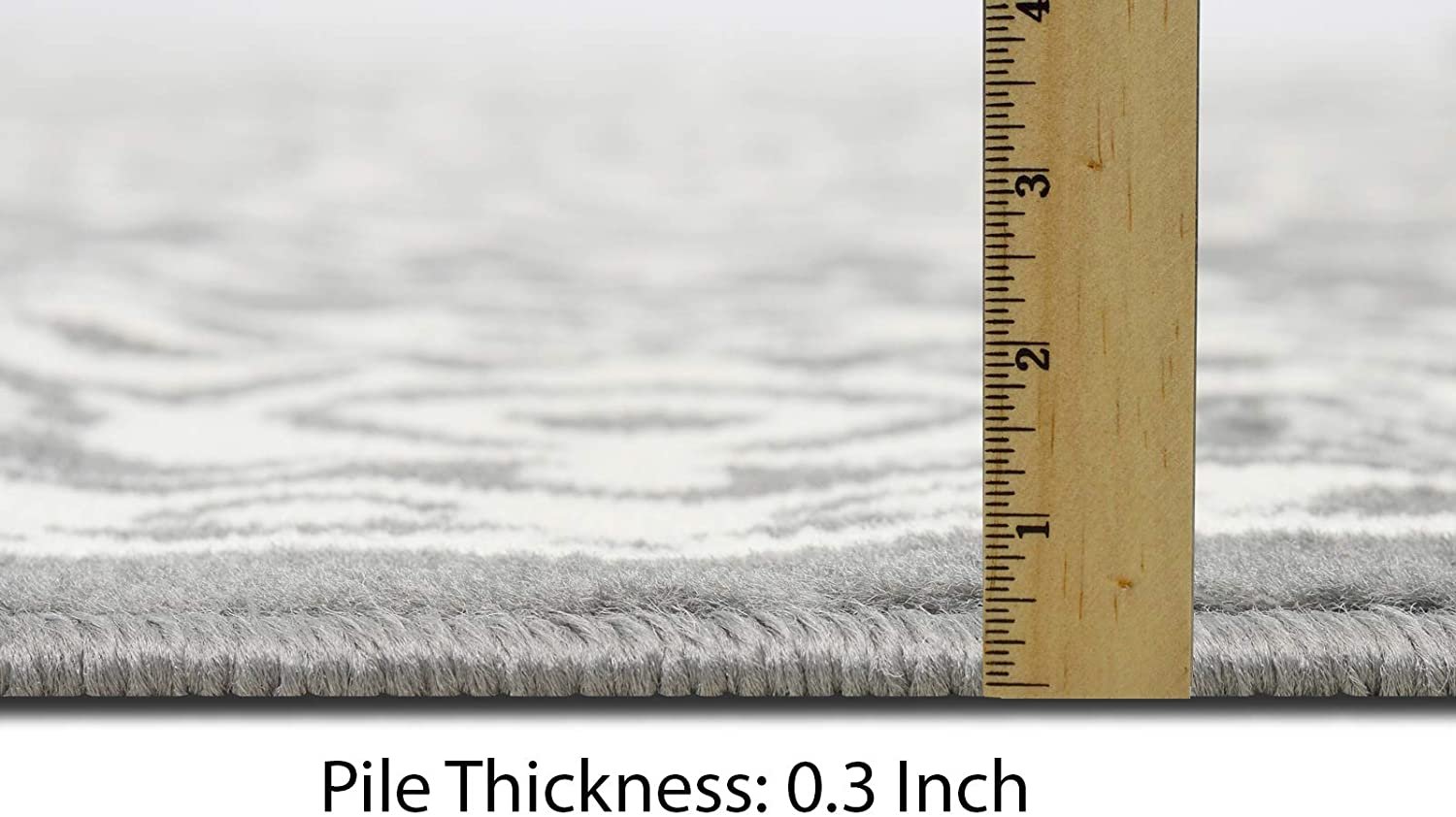 Traditional Rug for Living Room Antiqued Oriental Gray and White Area Rug Boho D????cor Rugs for Bedroom