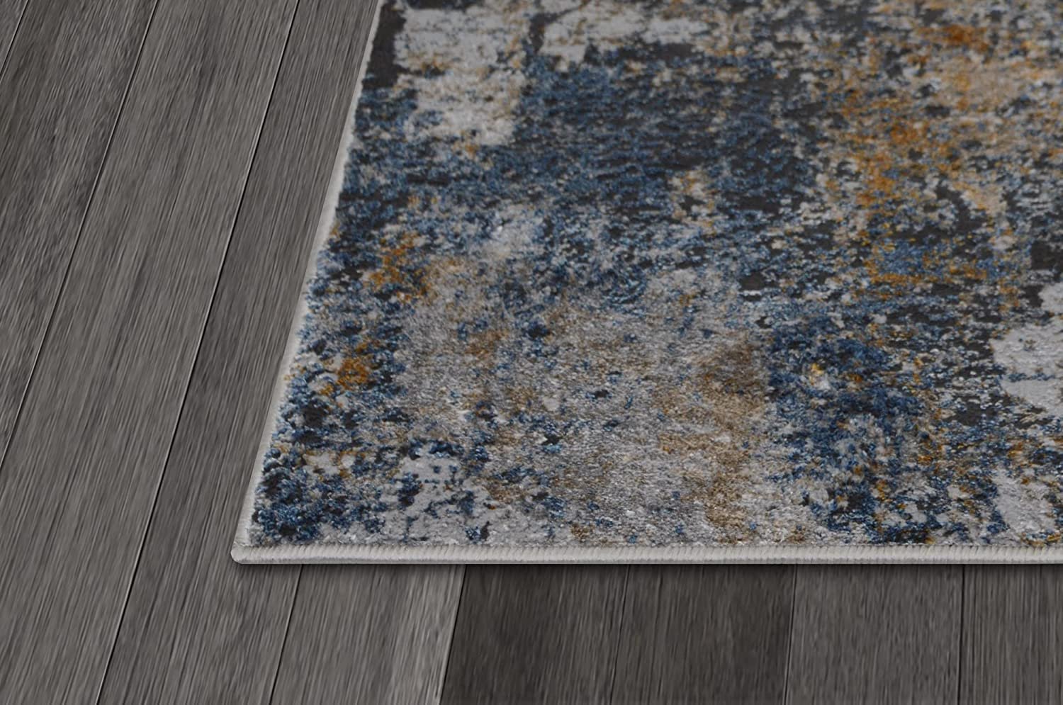 Abstract Pattern Viscos Rug #73