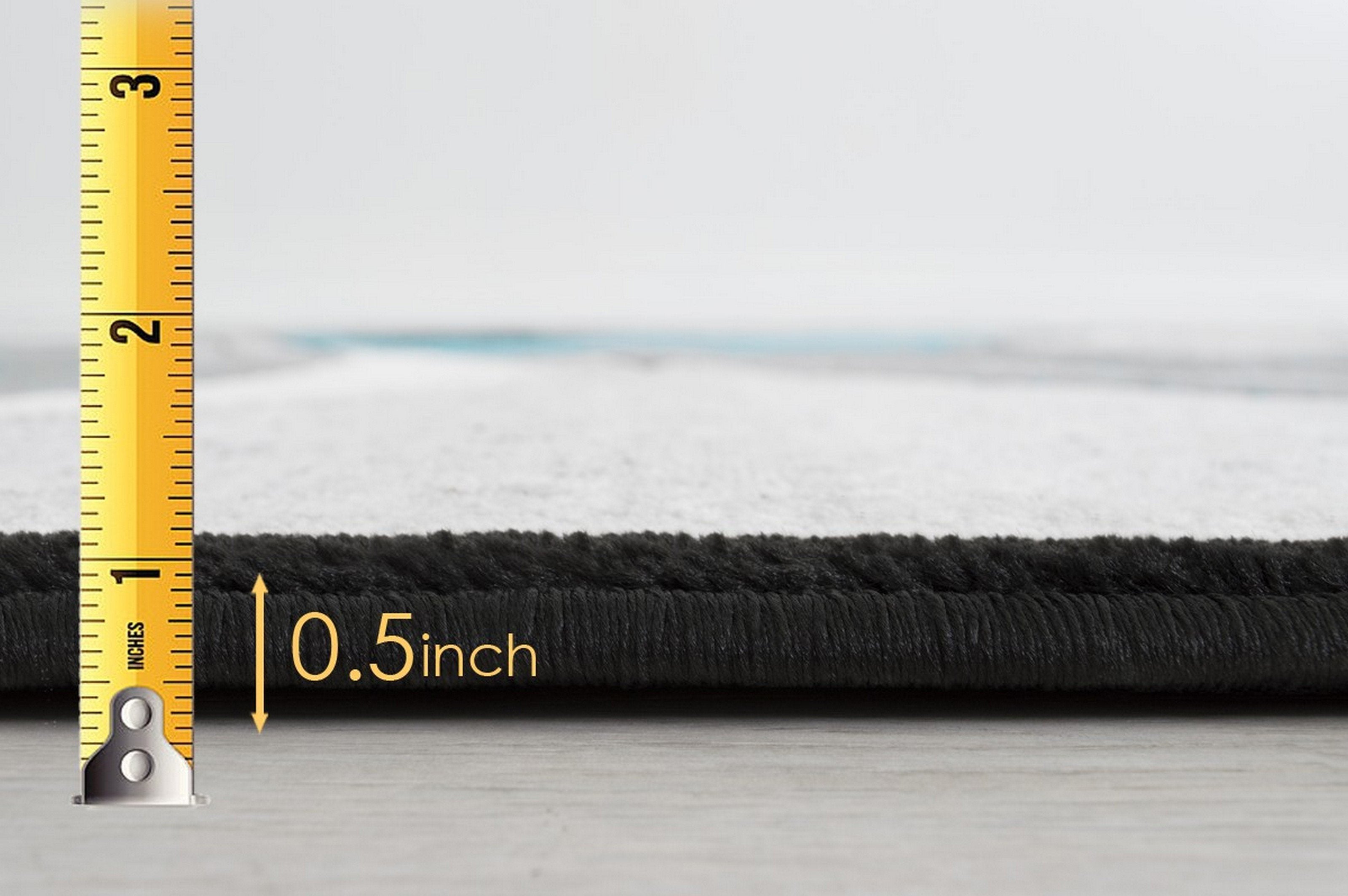 Swirls Abstract Design Hand Carved Rugs #10