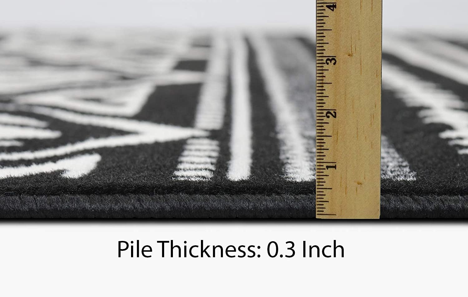 Southwestern Rug for Living Room Antiqued Trellis Black and White Area Rug Boho D????cor Rugs for Bedroom