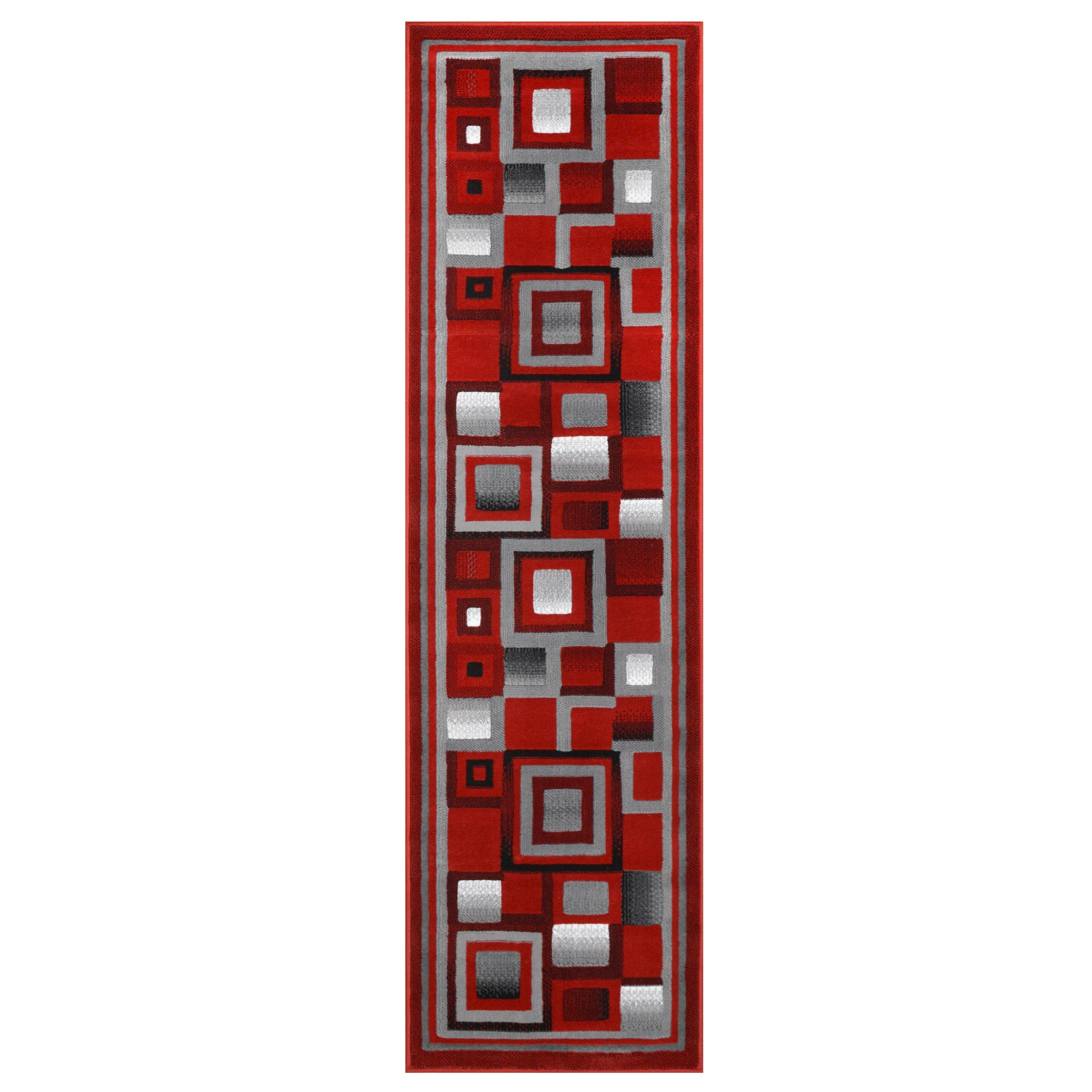 Geometric Abstract Area Rug LUX-910
