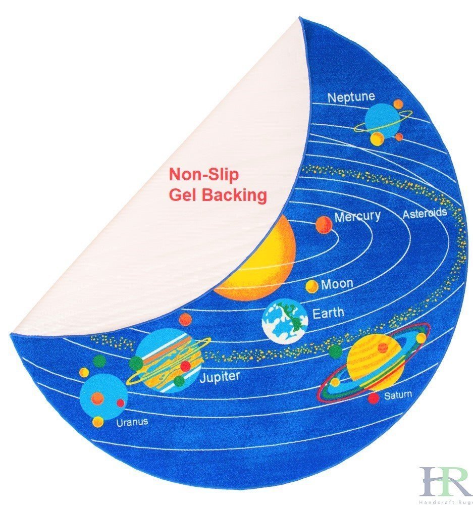 Solar System Kids Educational play mat Non-Slip