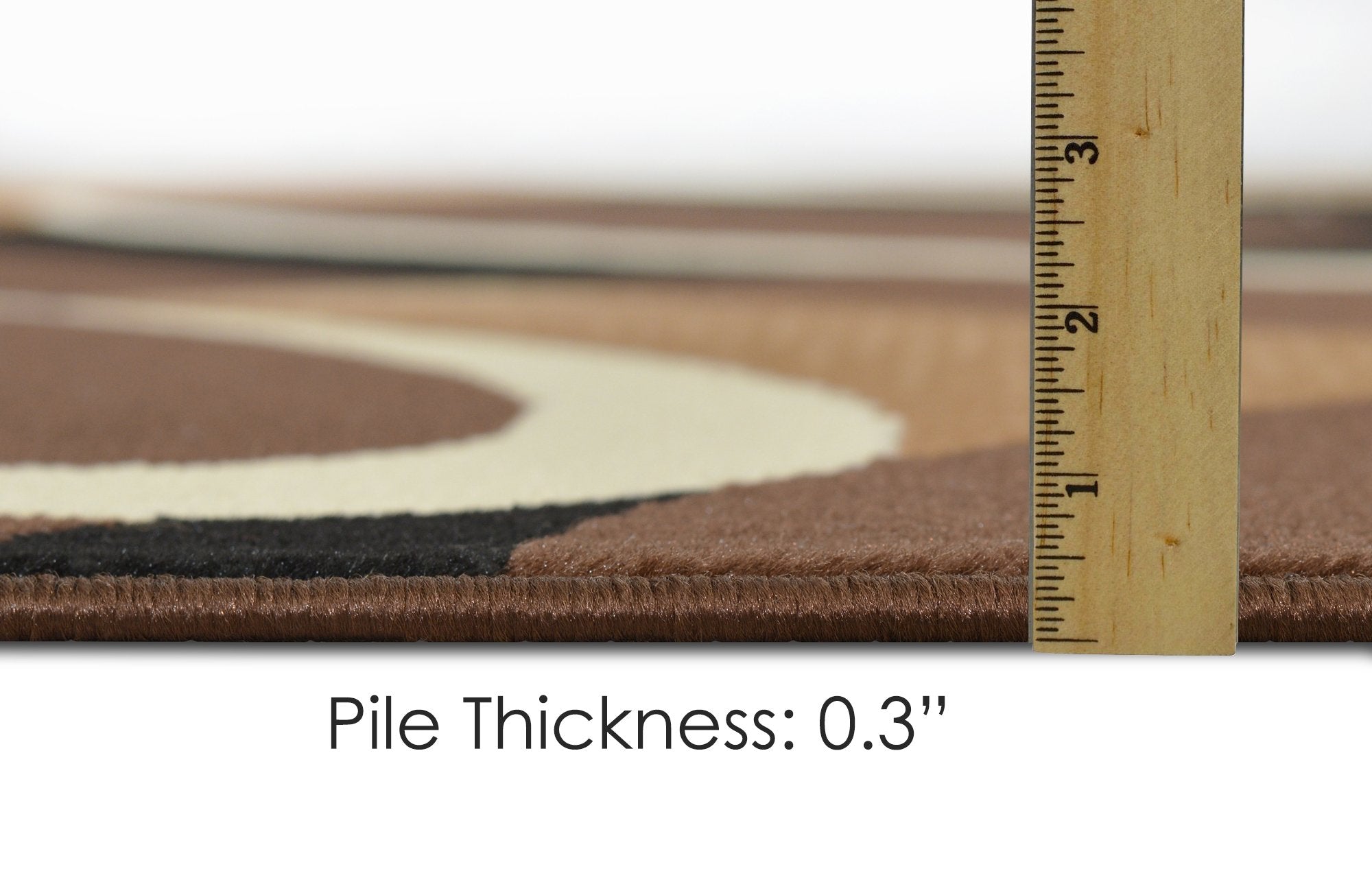 Geometric Pattern Modern Carpet Comfy shed Free Stain Resistant