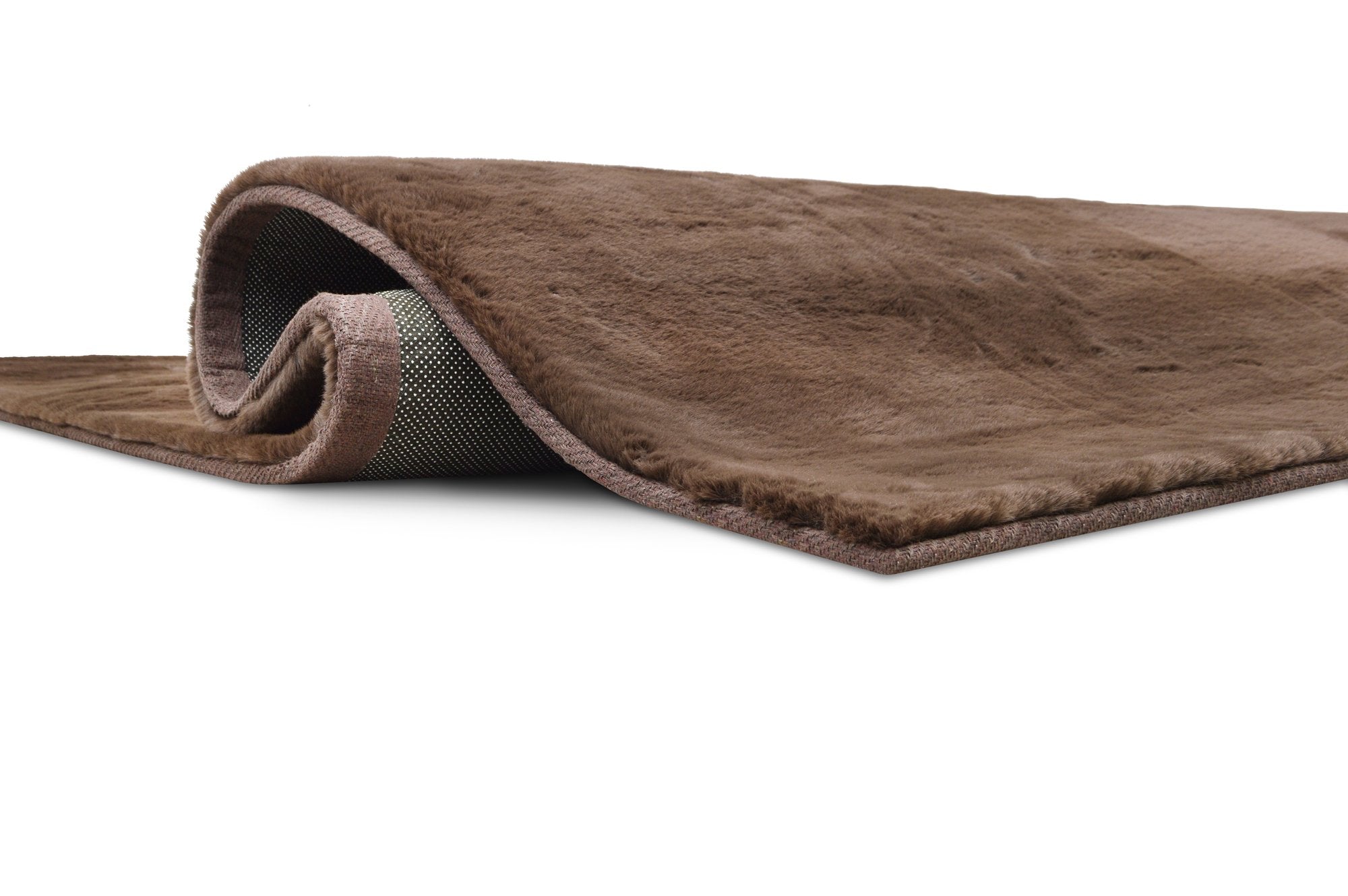 Fur Faux Rug Non-Slip Backing