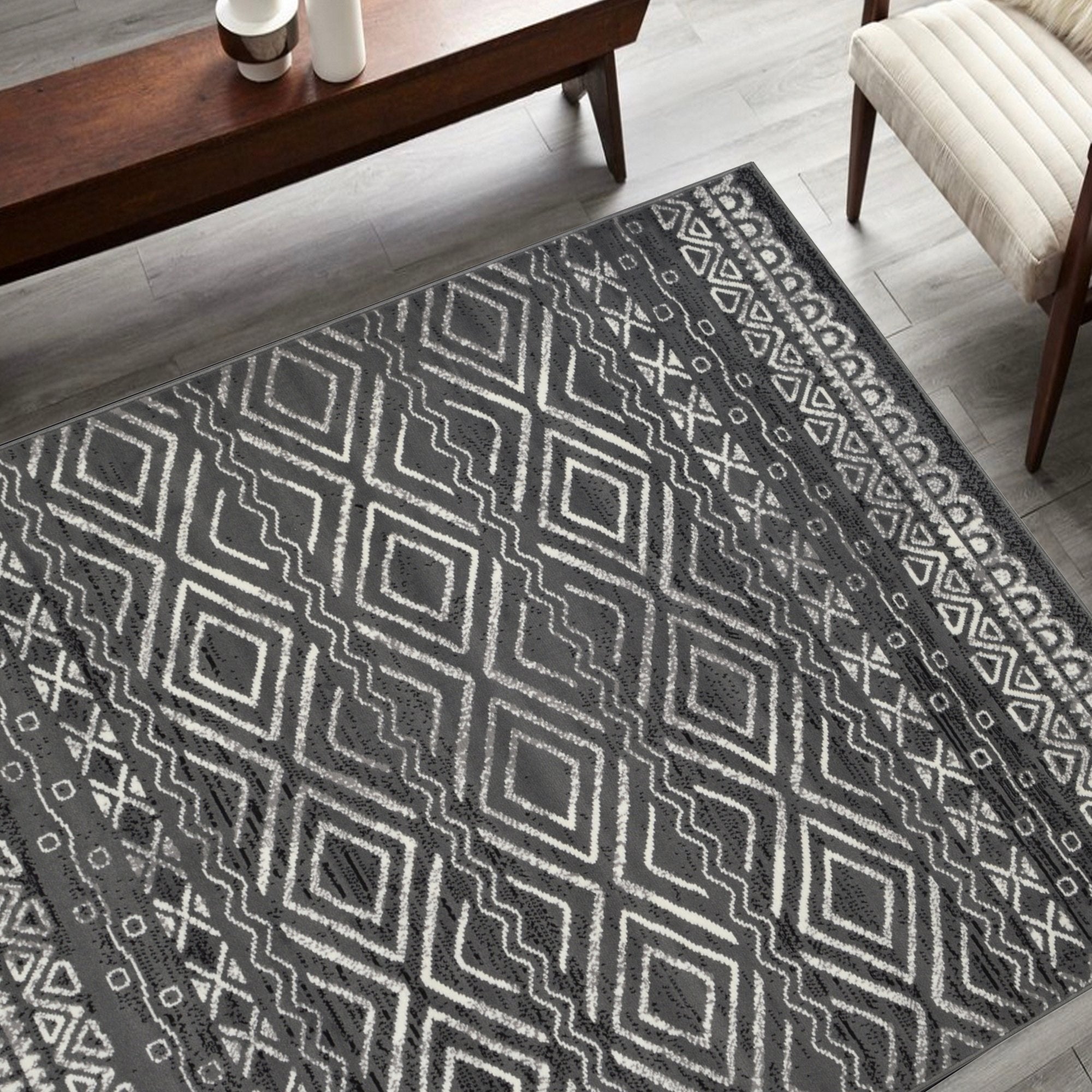 Southwestern Rug for Living Room Trellis #36