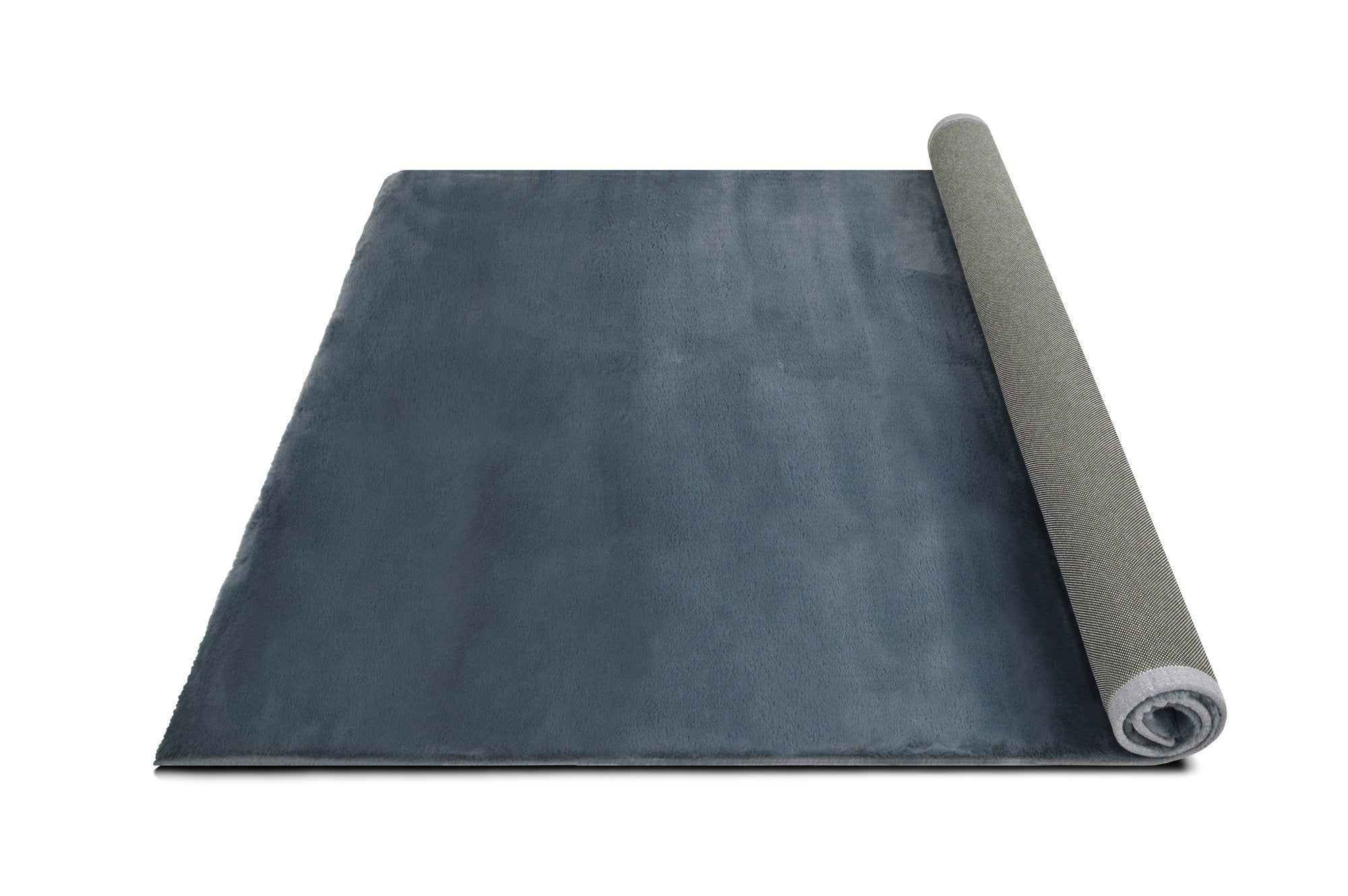 Fur Faux Rug Non-Slip Backing