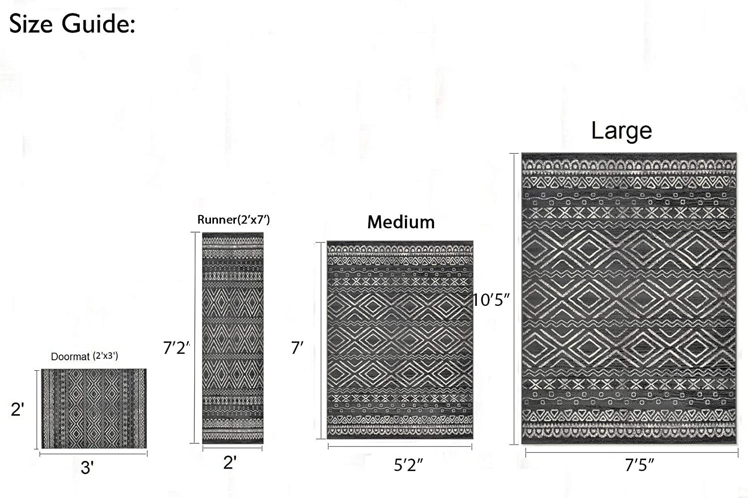 Southwestern Rug for Living Room Antiqued Trellis Gray and White Area Rug Boho D????cor Rugs for Bedroom