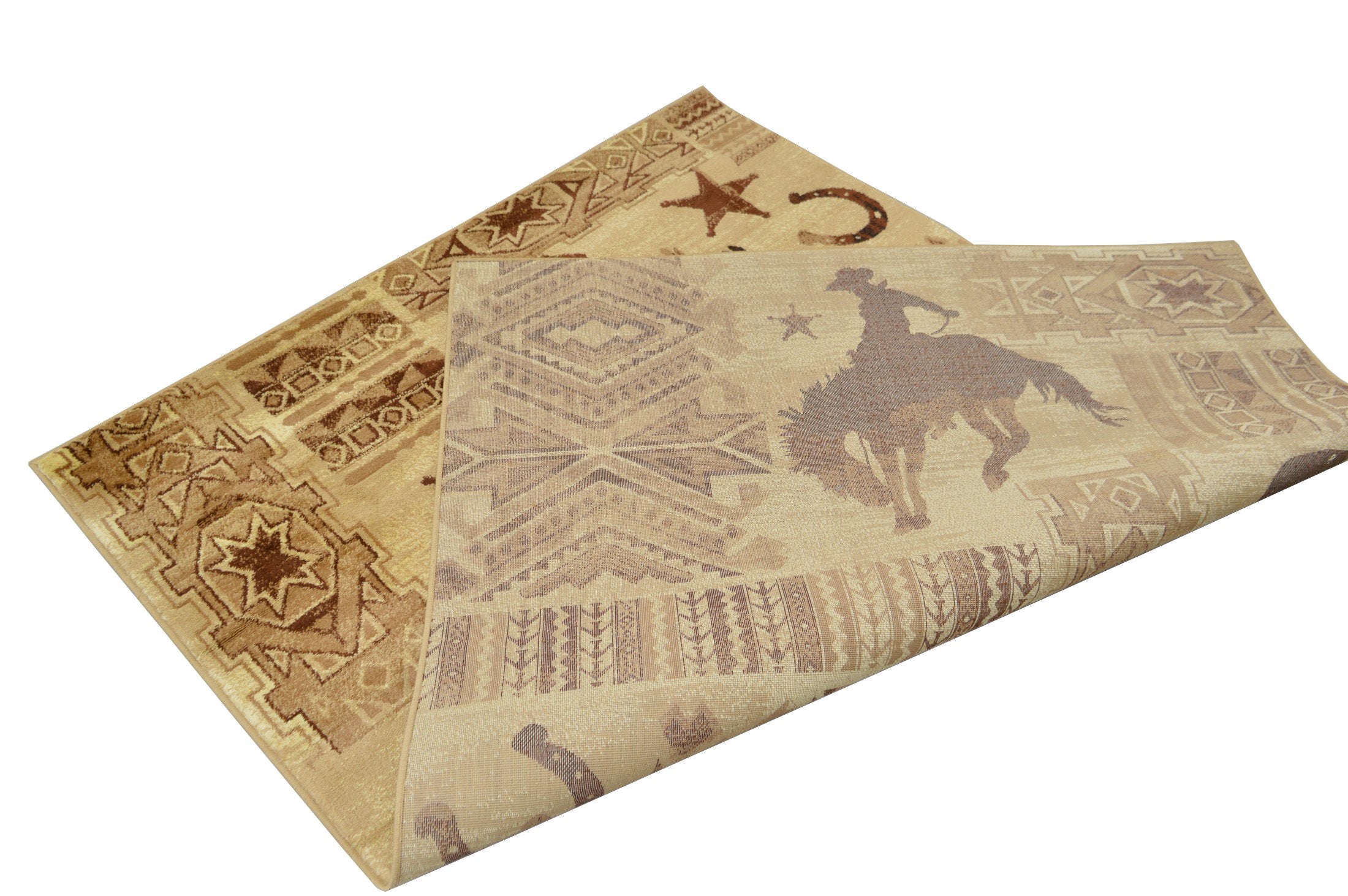 HR Cabin Area Rugs Rustic Cabin Novelty Rugs for Living Room