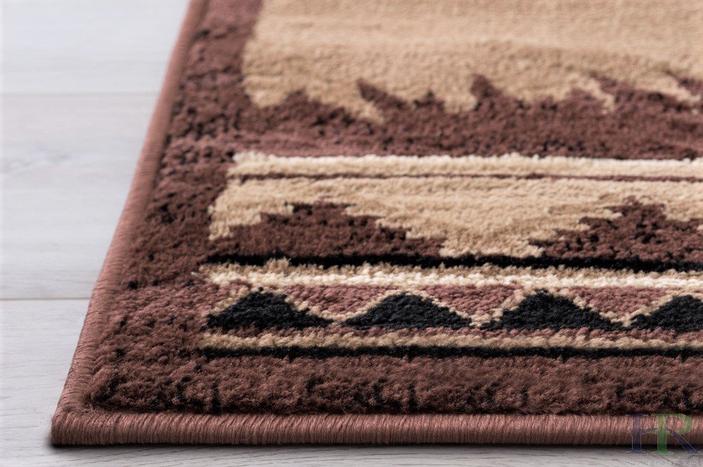HR Chocolate/Beige-Horse/Mountain