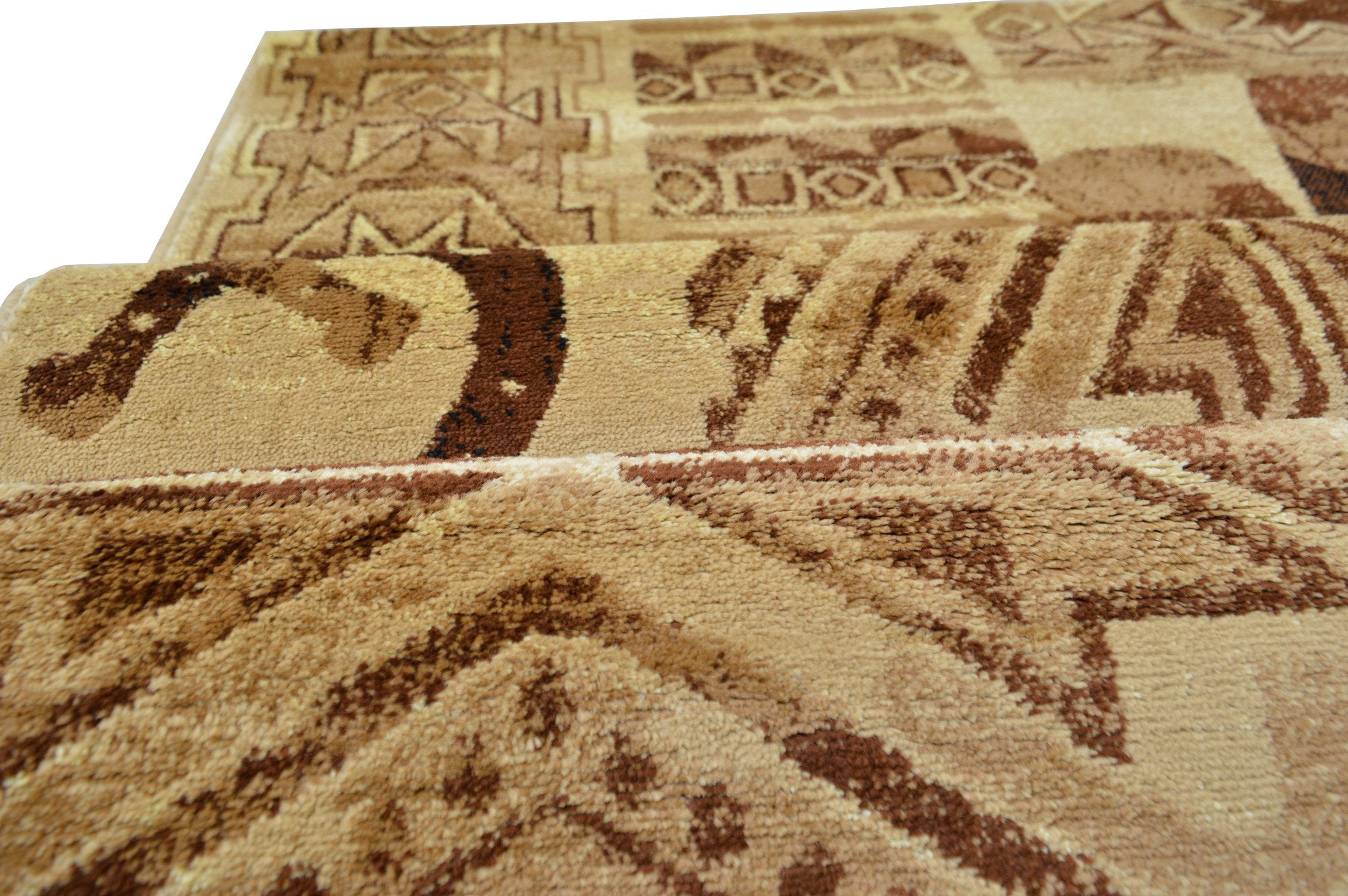 HR Cabin Area Rugs Rustic Cabin Novelty Rugs for Living Room