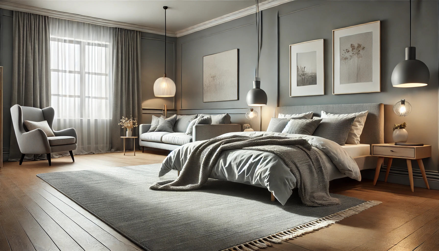 Why Grey Rugs Are Ideal for Bedroom Spaces