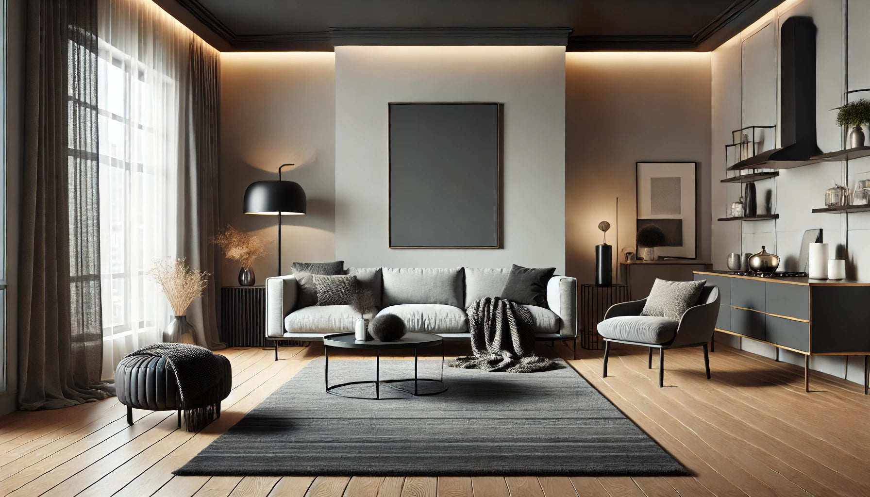 The Benefits of Using Black Rugs in High-Traffic Areas