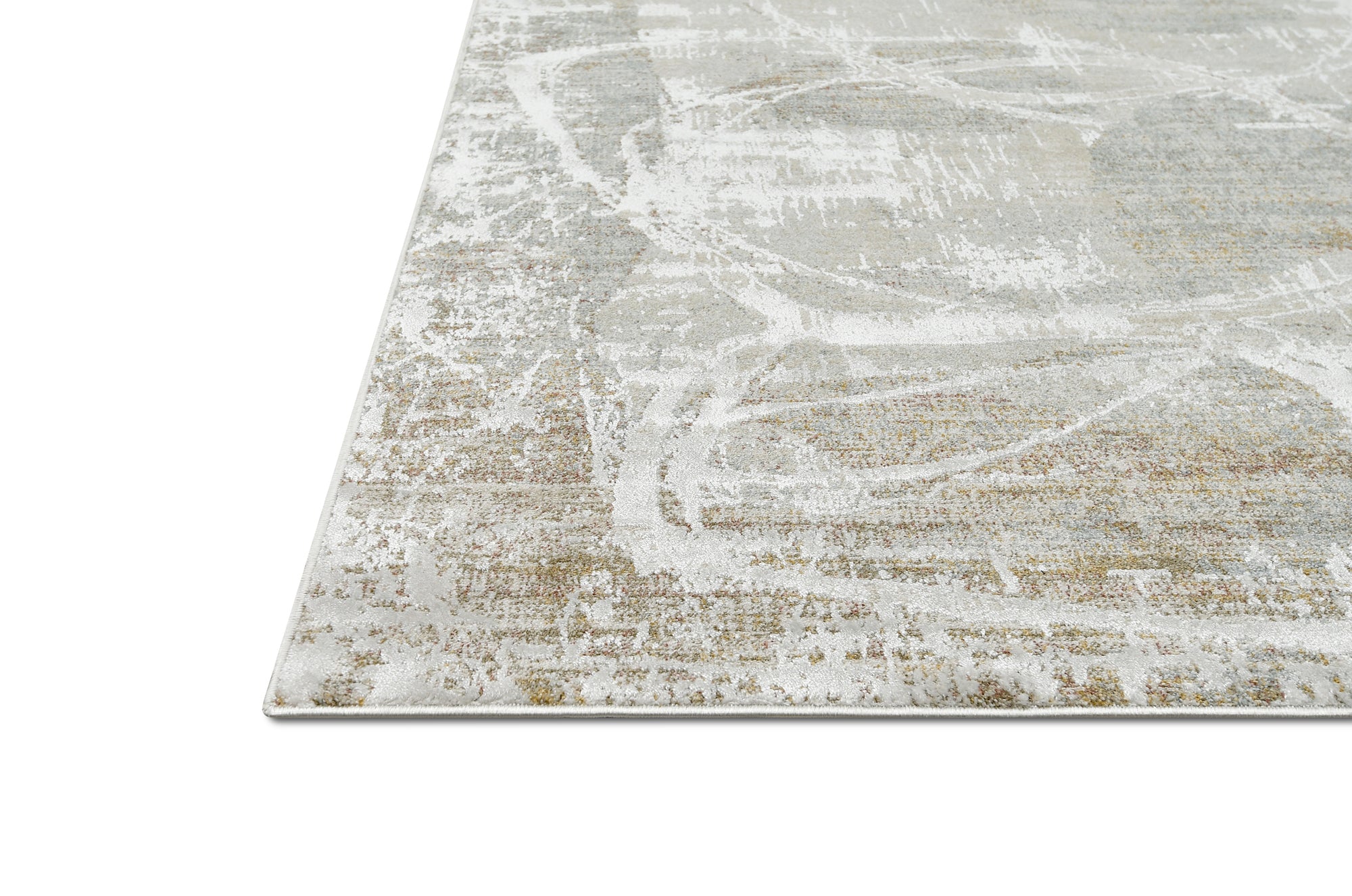 HR High Quality Modern Abstract Scribbled Shape Area Rug