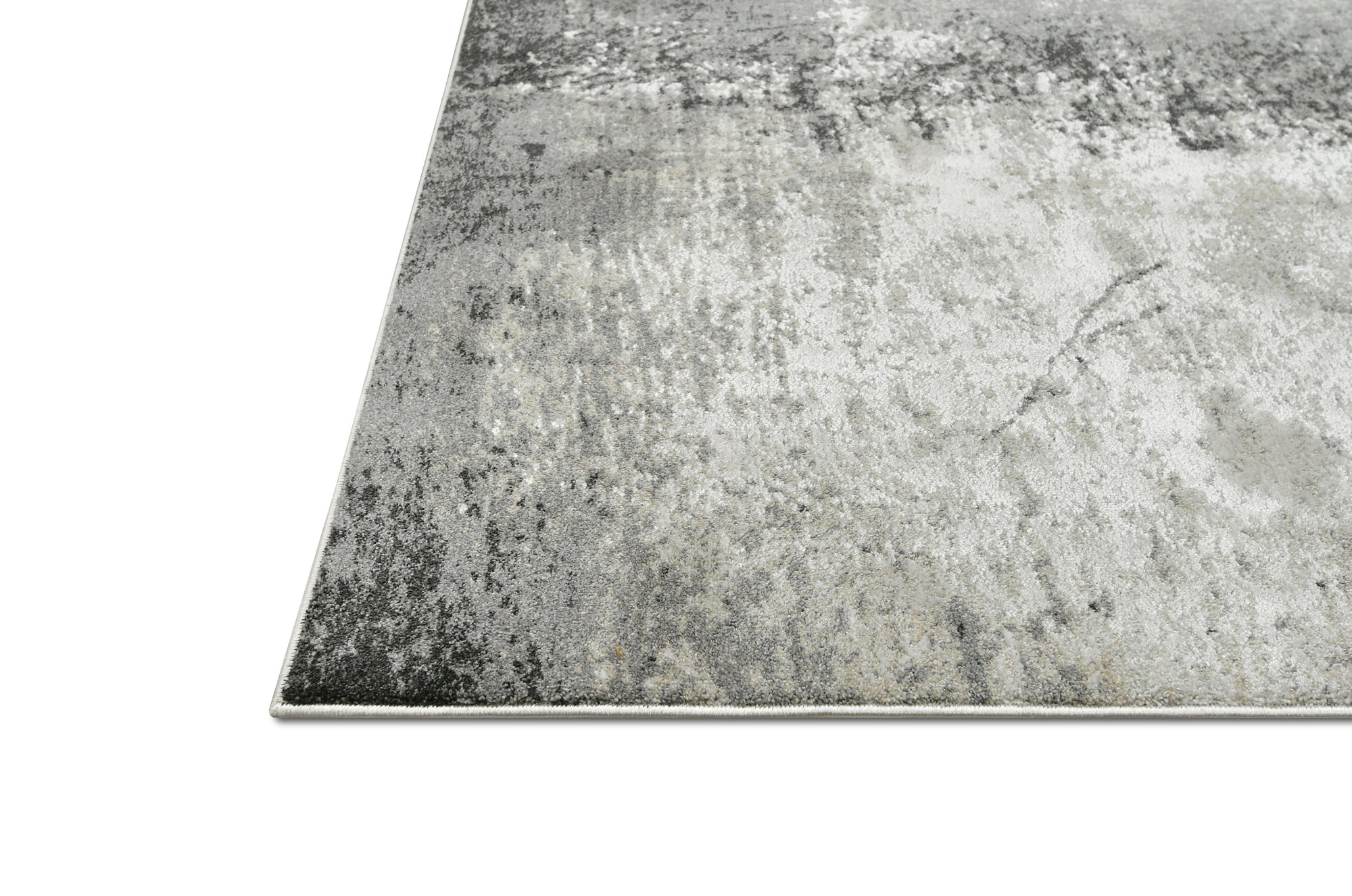 HR High Quality Modern Abstract Weathered Wall Rug #8983C