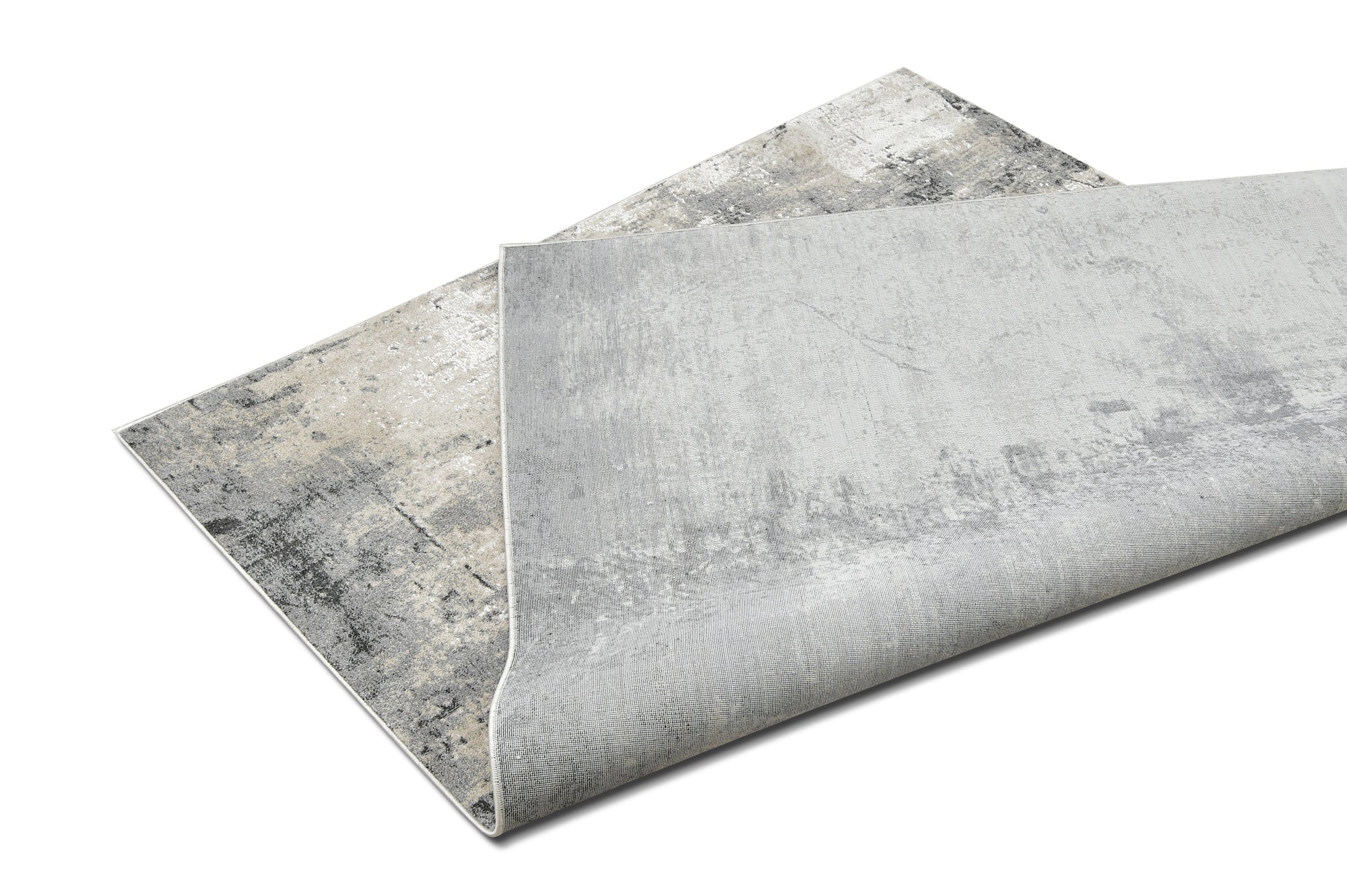 HR High Quality Modern Abstract Weathered Wall Rug #8983C