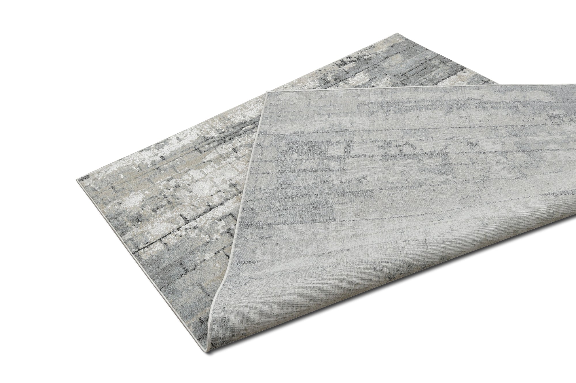 HR High Quality Modern Abstract Weathered Wall Rug #8985S