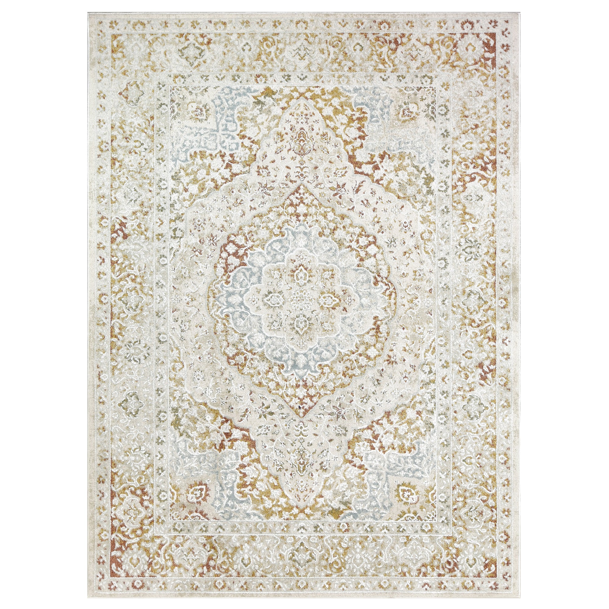 HR High Quality Modern Abstract Weathered Wall Rug #8988O