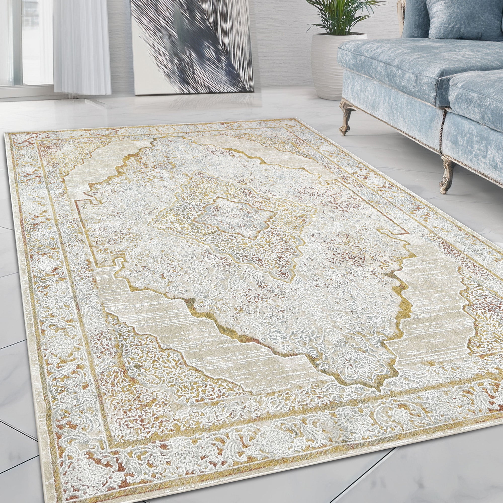 HR High Quality Modern Traditional Tabriz Pattern Rug