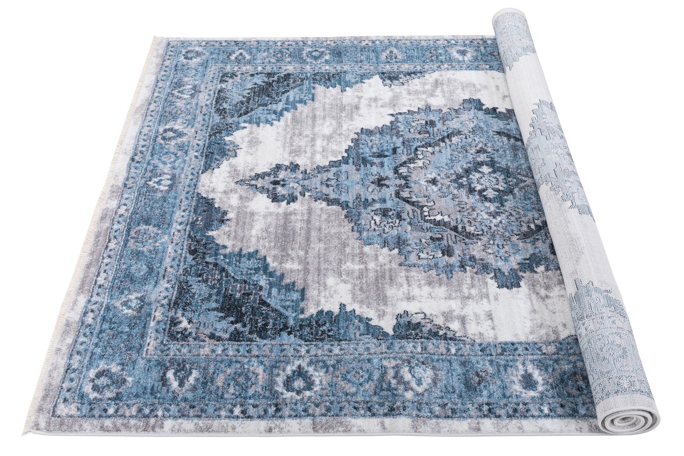 Bohemian Distressed Rug # 66