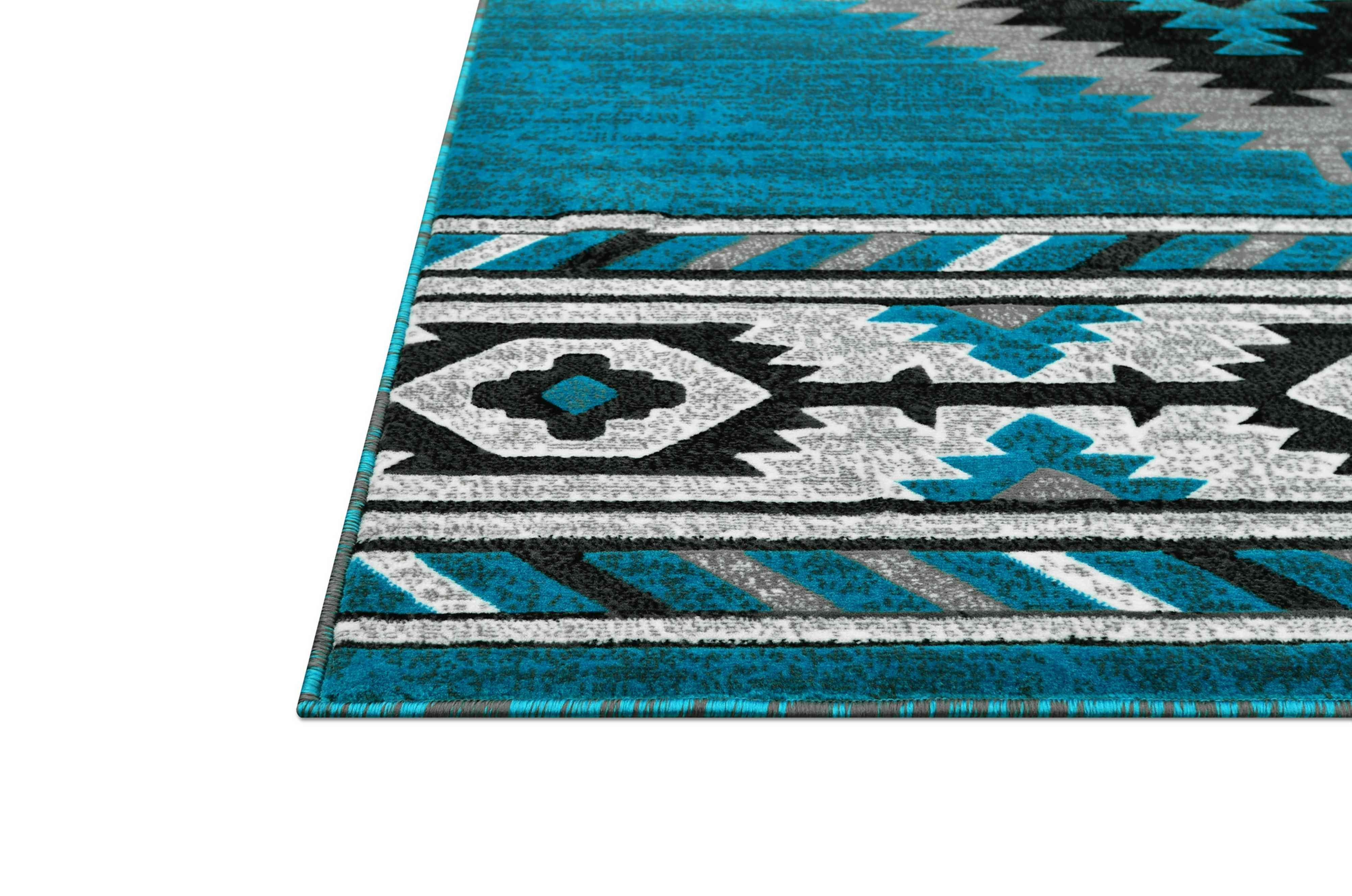 HR Southwestern Rugs Tribal Medallion #41