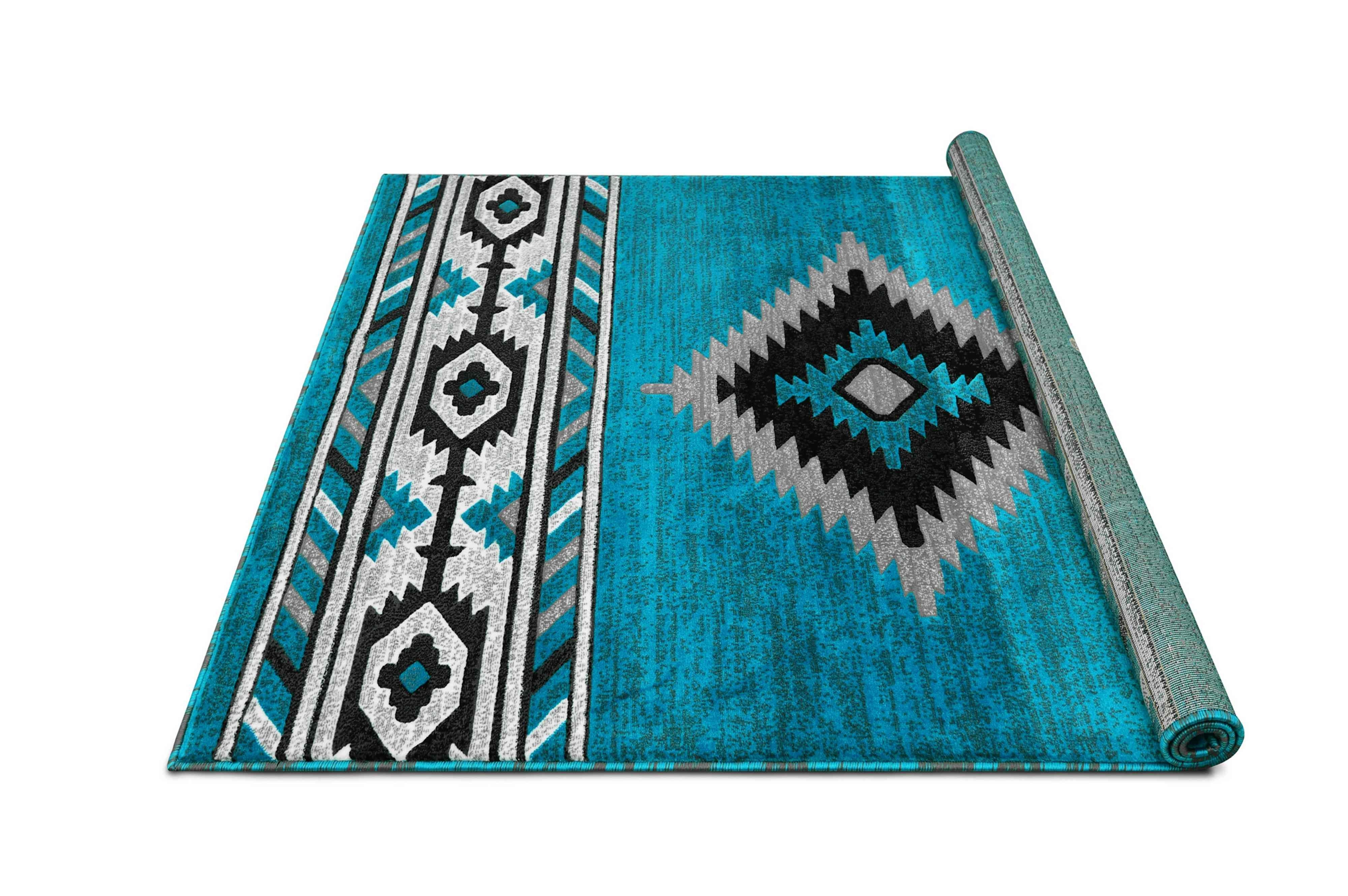 HR Southwestern Rugs Tribal Medallion #41