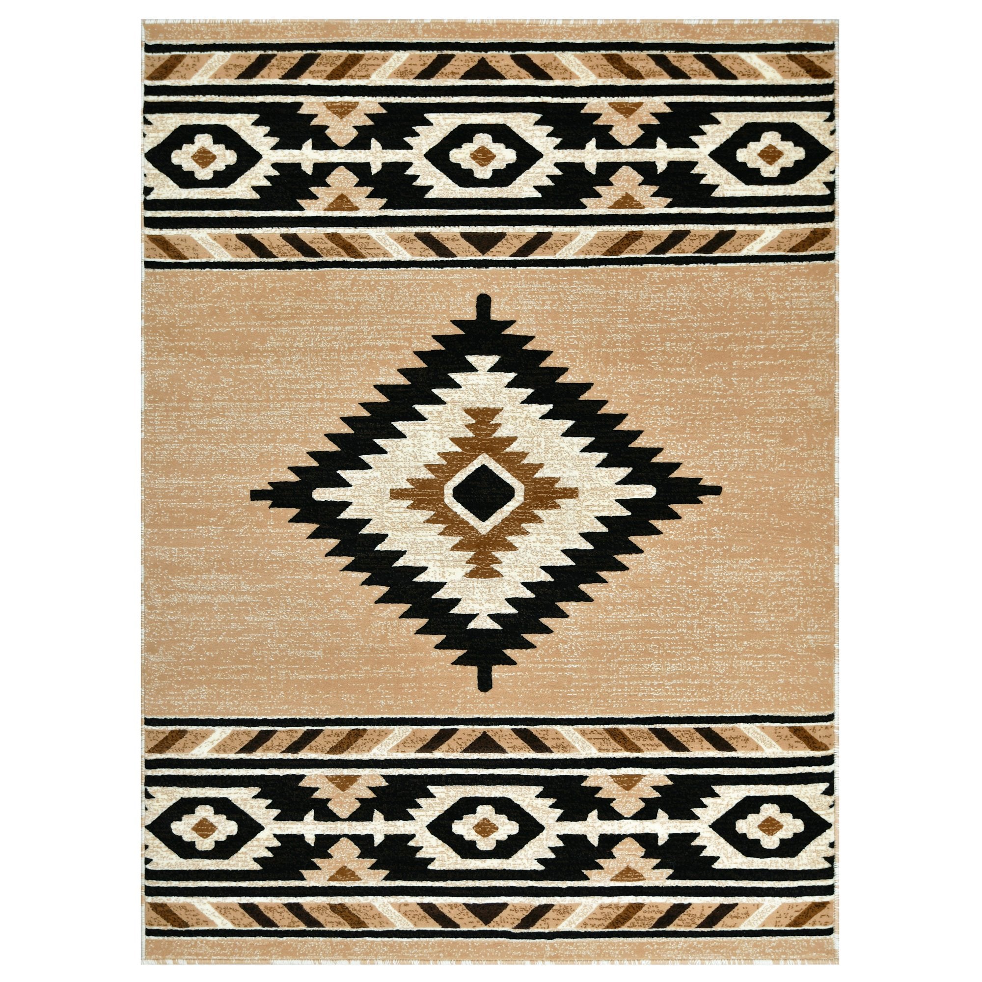 HR Southwestern Rugs Tribal Medallion #41