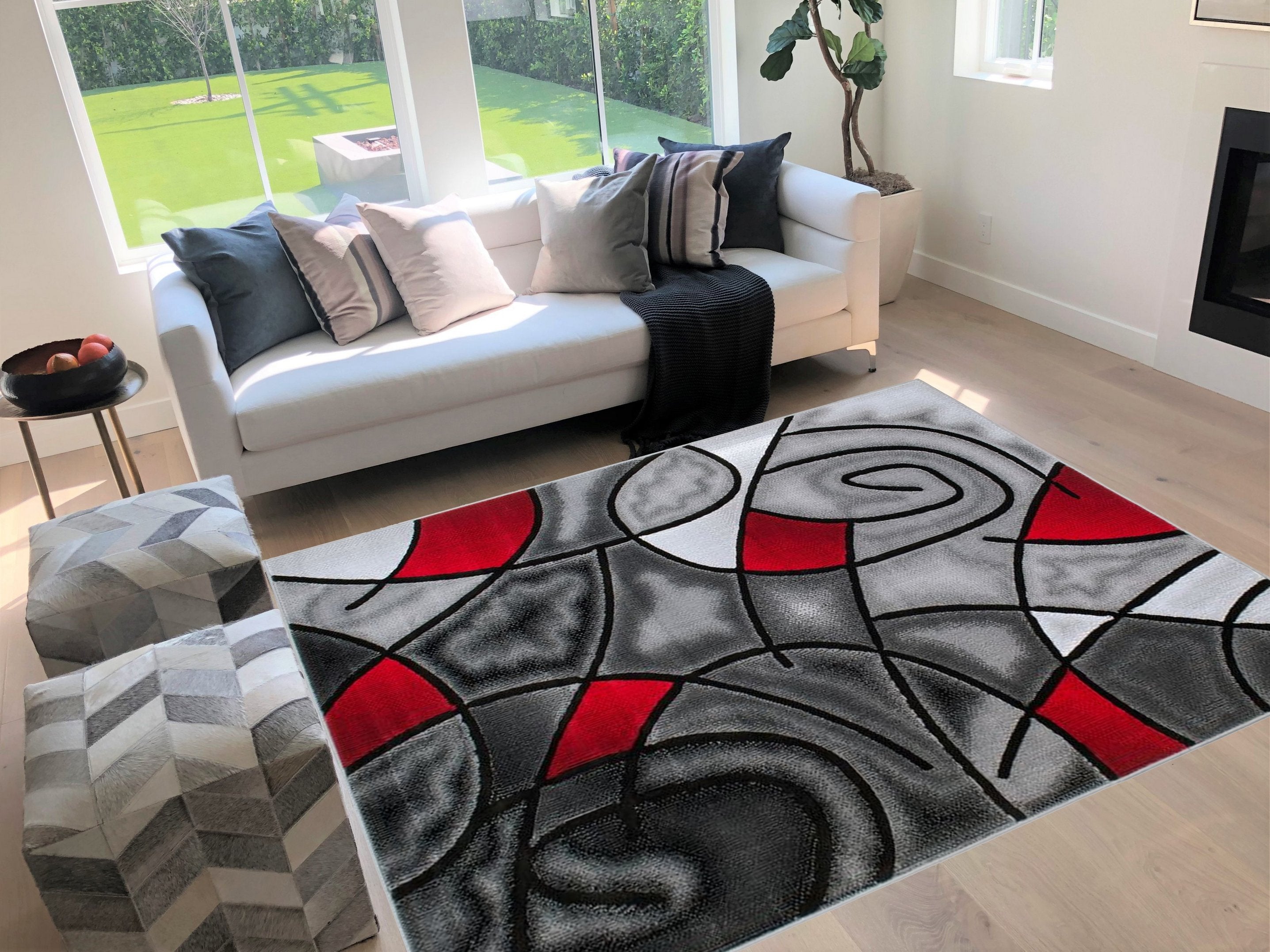 Swirls Patter Rug LUX-900