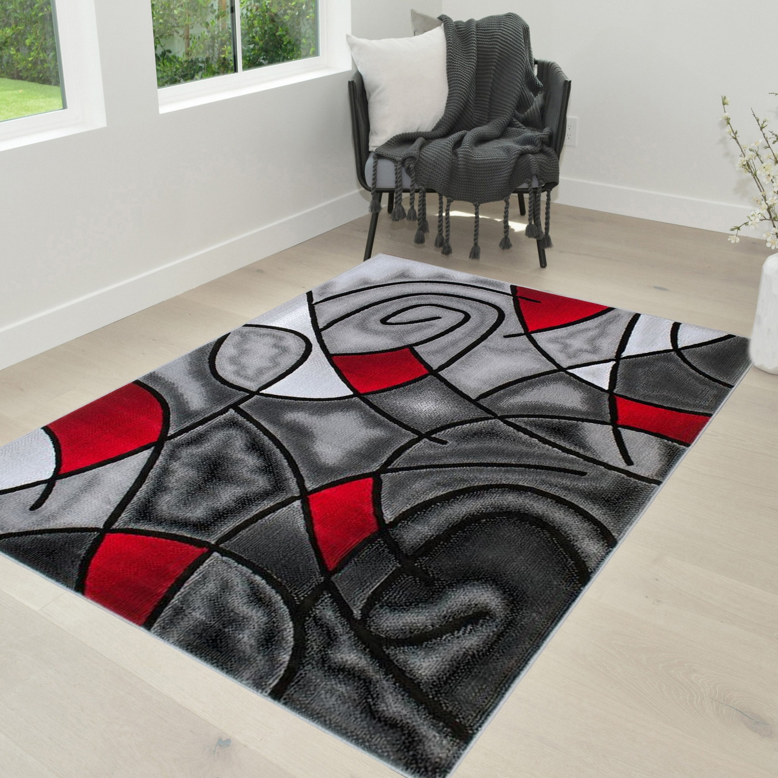 Swirls Patter Rug LUX-900