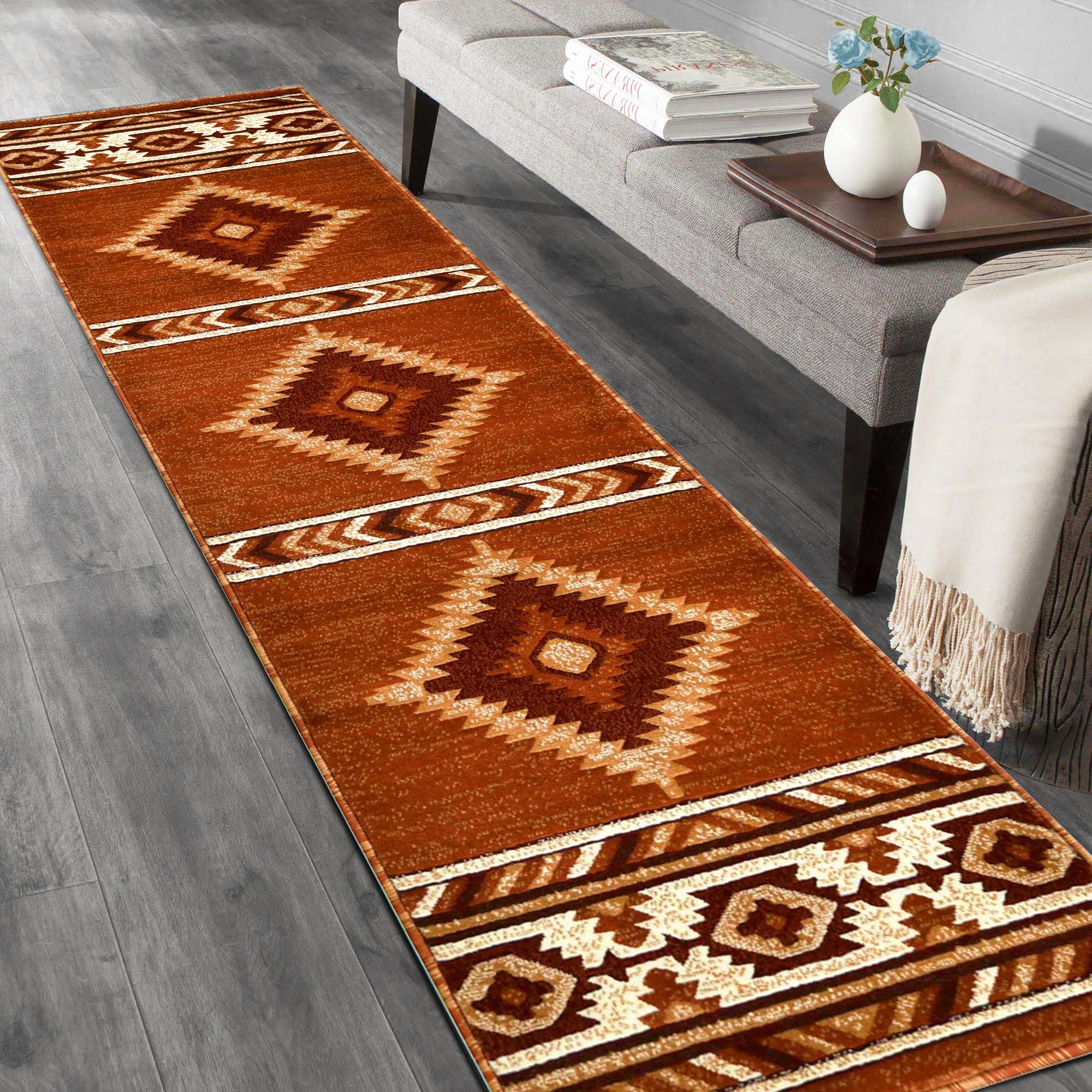 HR Southwestern Rugs Tribal Medallion #41