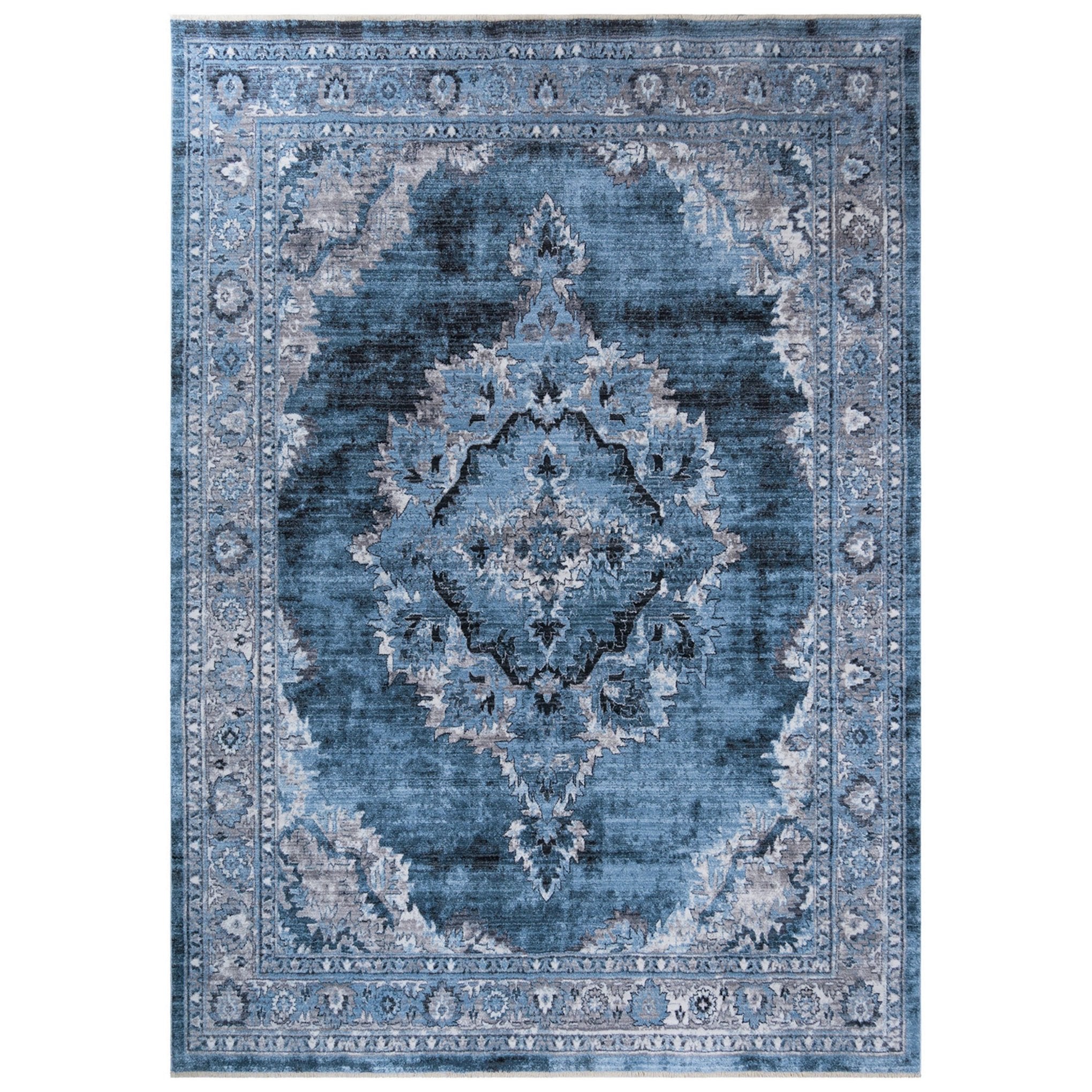 Bohemian Distressed Rug # 66